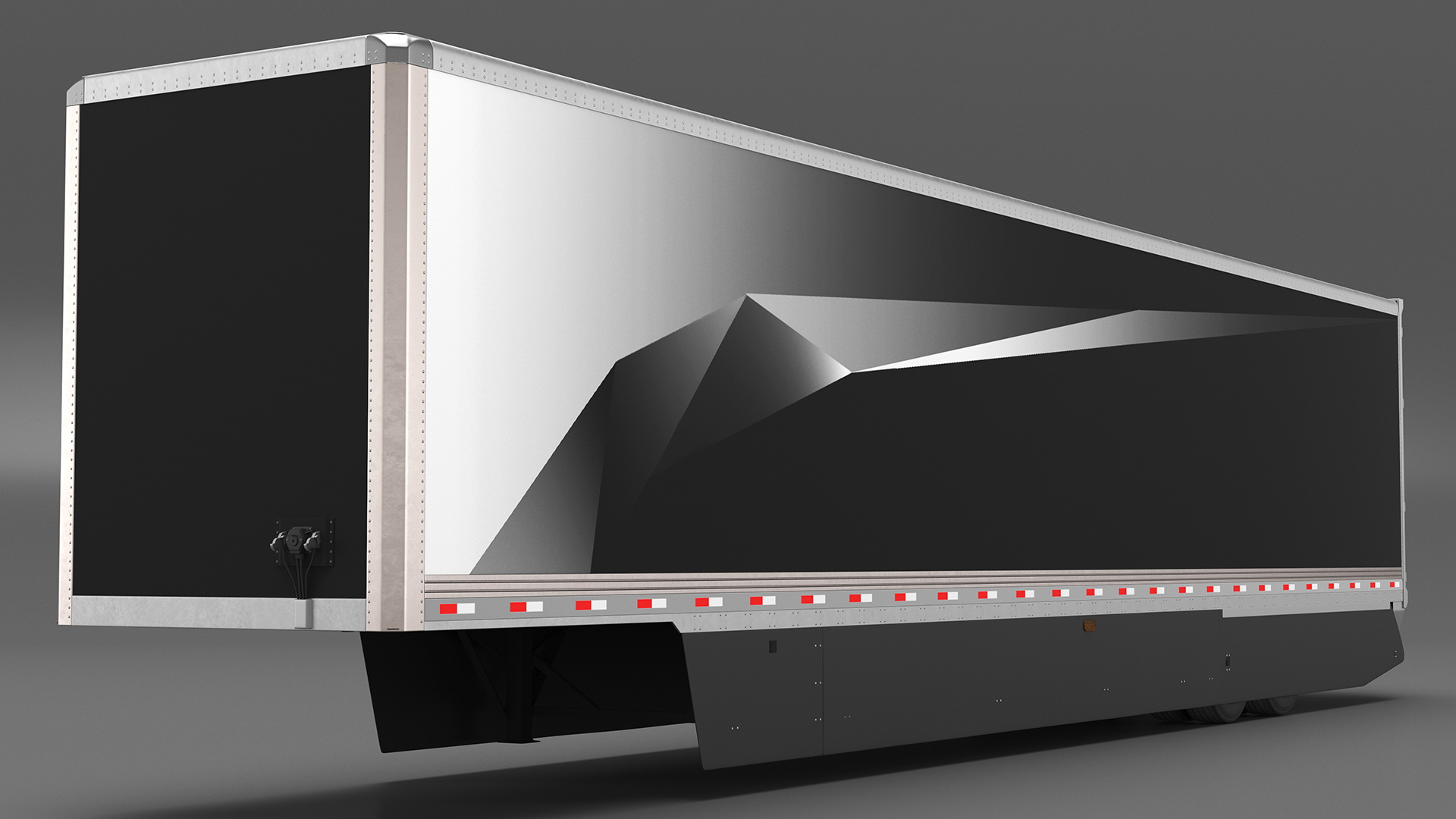 Trailer for Modern Truck 3D model