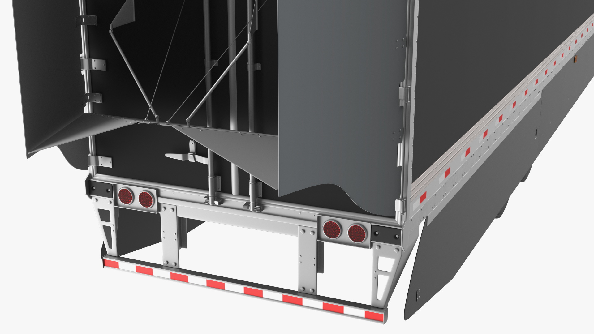 Trailer for Modern Truck 3D model