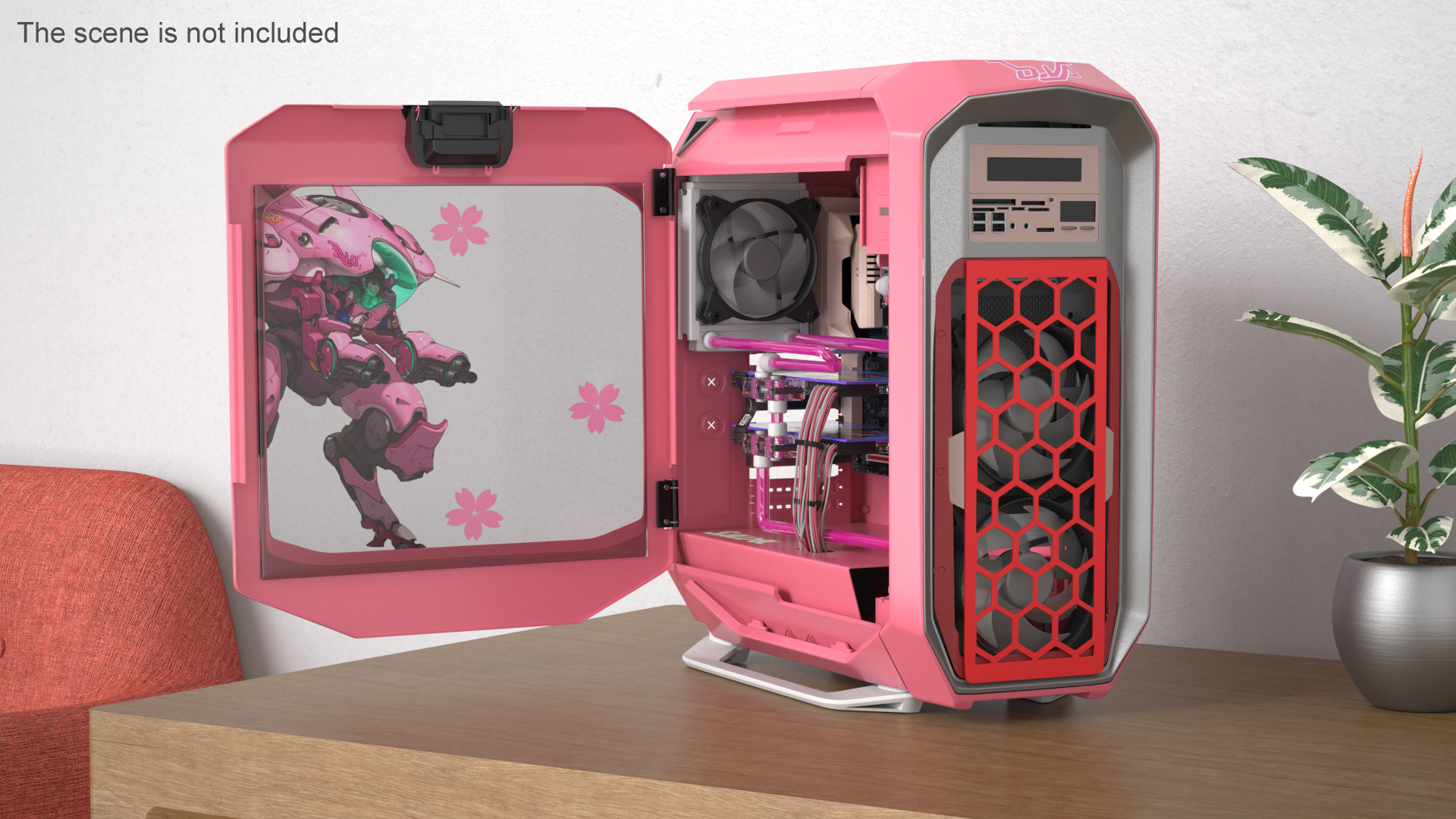 Case Modding Gaming PC for Girls 3D