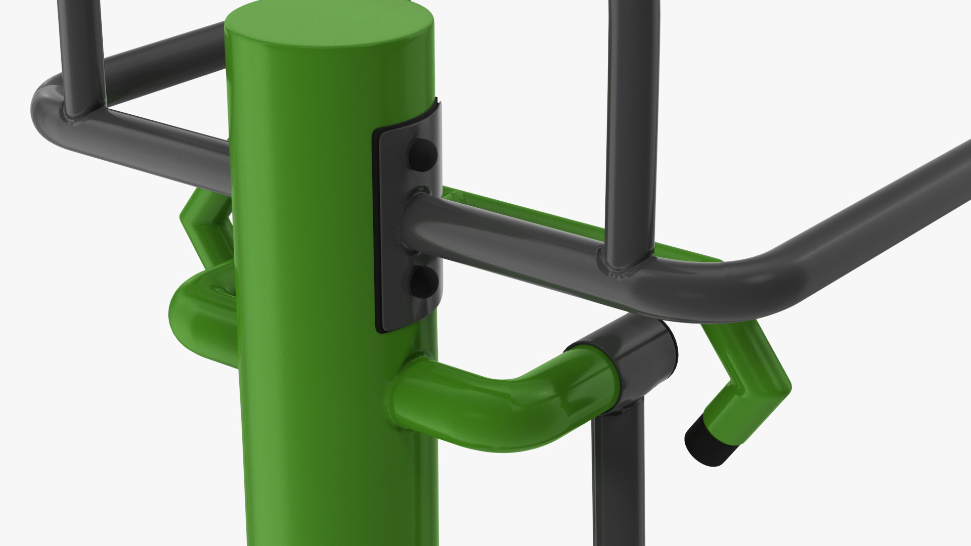 Outdoor Trainer Single Adductor Green 3D