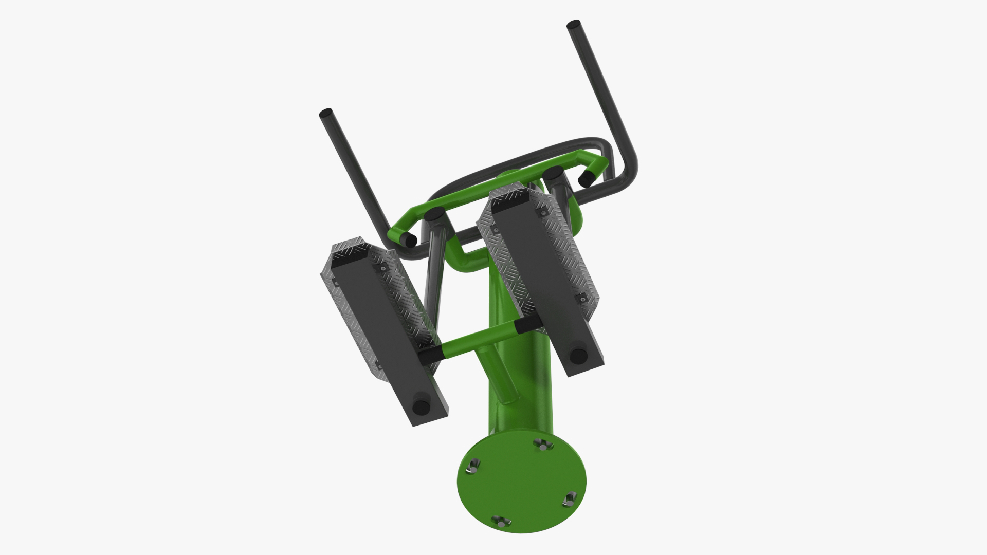 Outdoor Trainer Single Adductor Green 3D