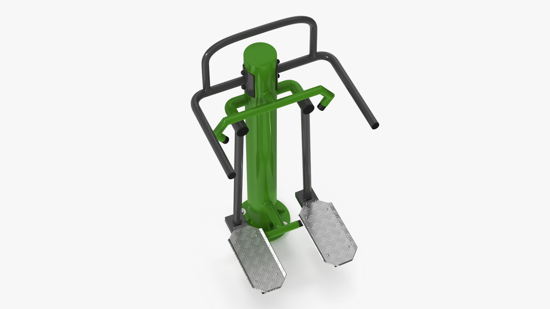 Outdoor Trainer Single Adductor Green 3D