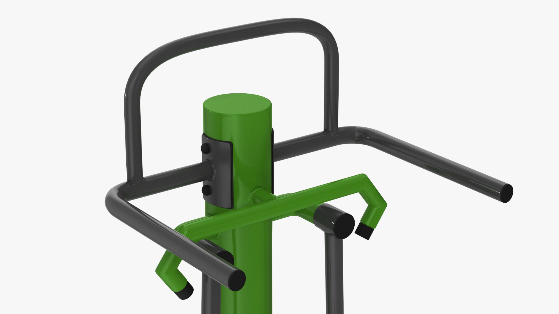 Outdoor Trainer Single Adductor Green 3D