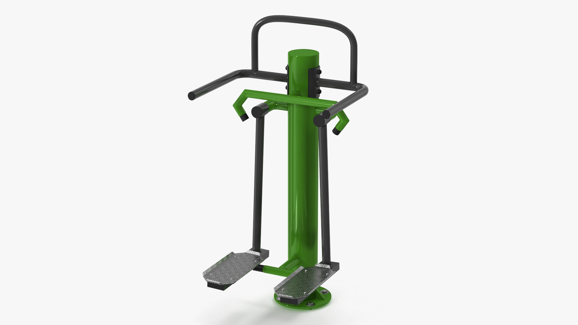 Outdoor Trainer Single Adductor Green 3D