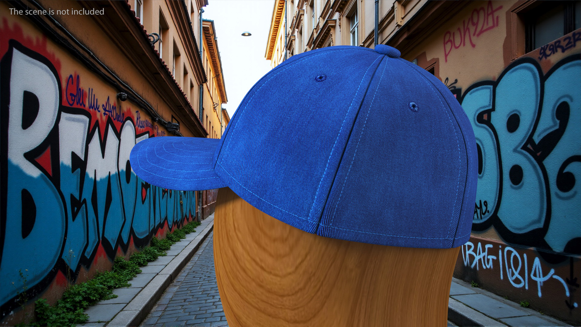 Baseball Cap with Icon of Democratic Party 3D