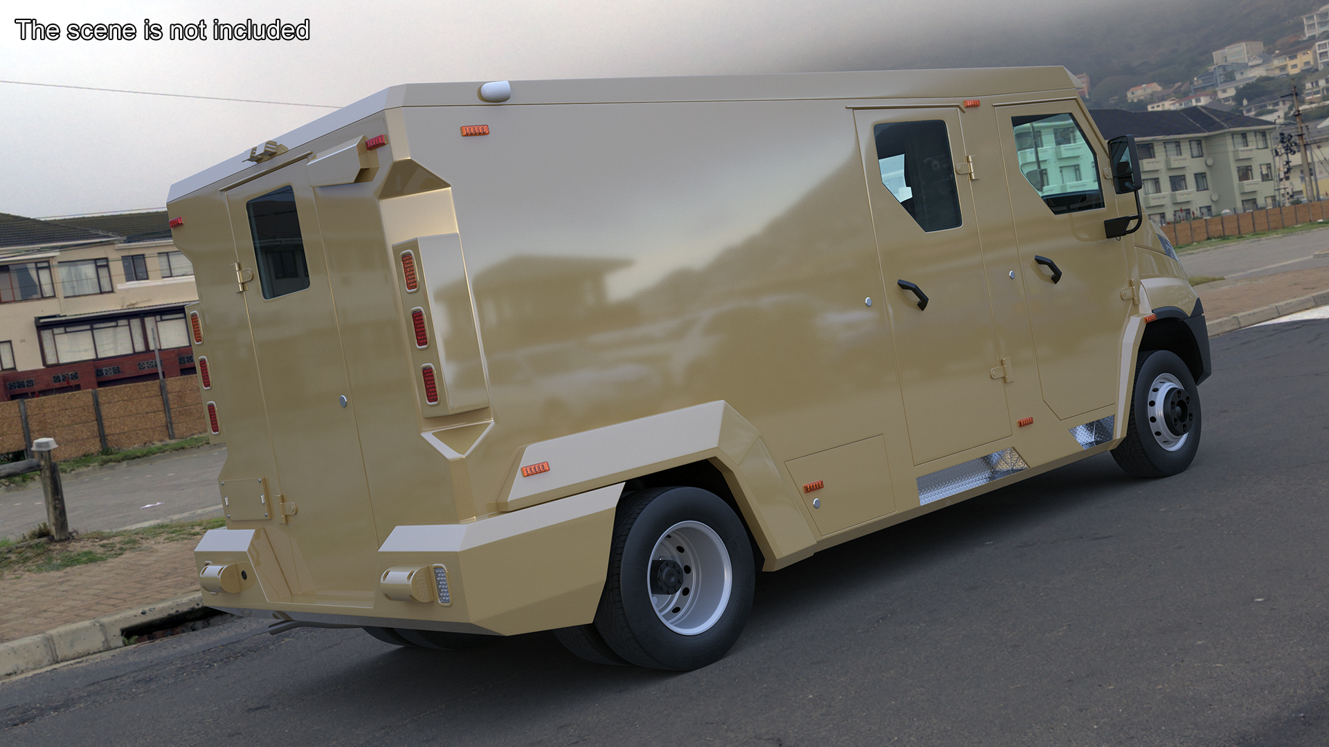 Armored Transport Car Sandy 3D