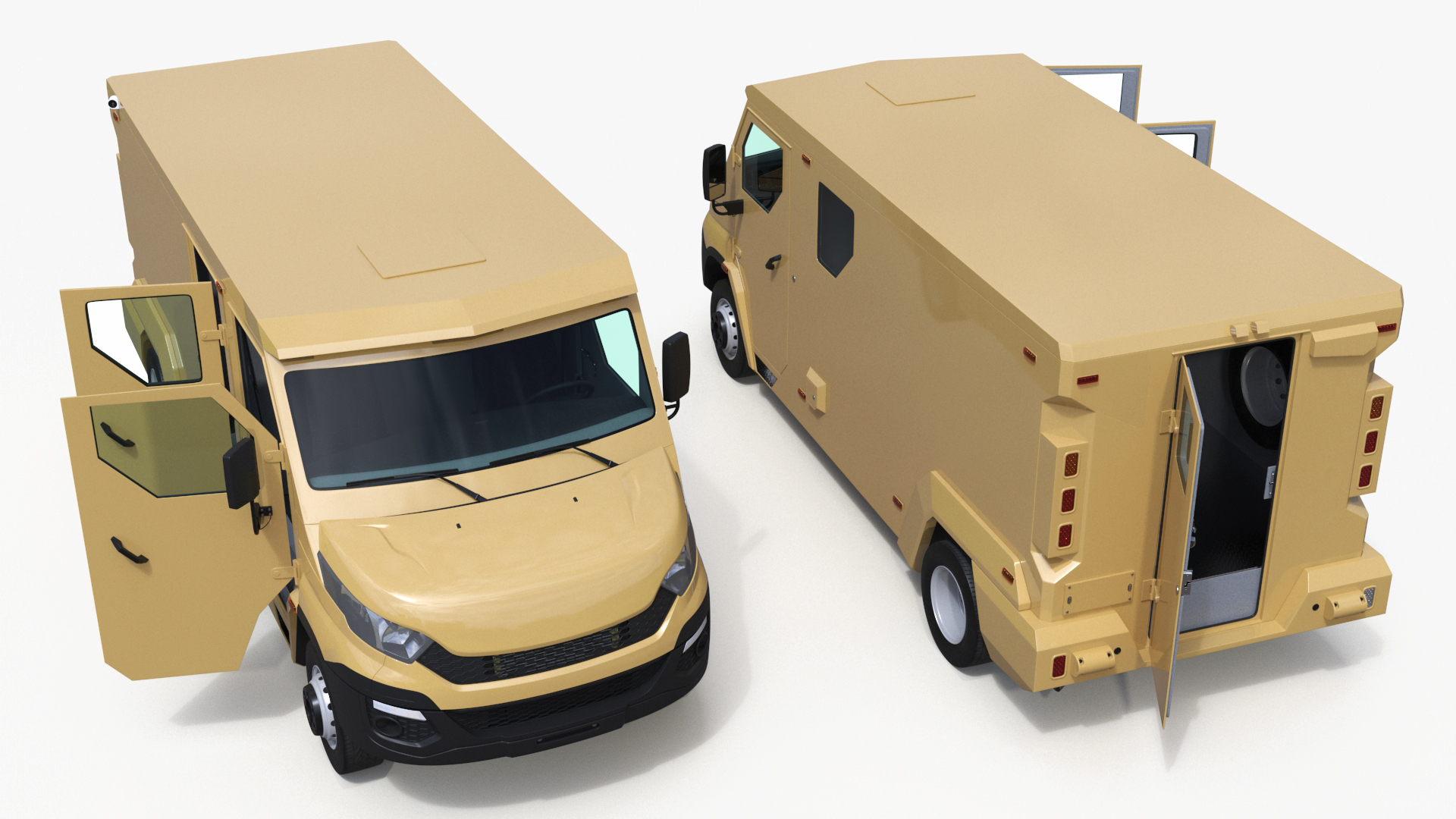 Armored Transport Car Sandy 3D