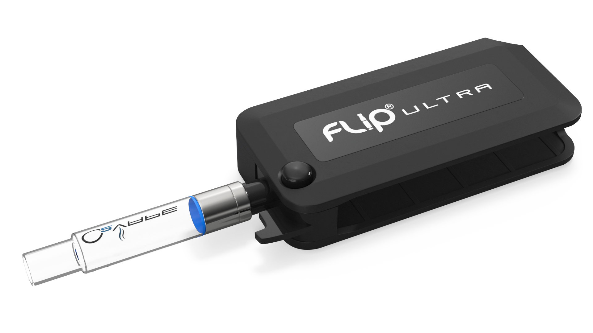 Vape Pen O2VAPE Flip Ultra Black 3D