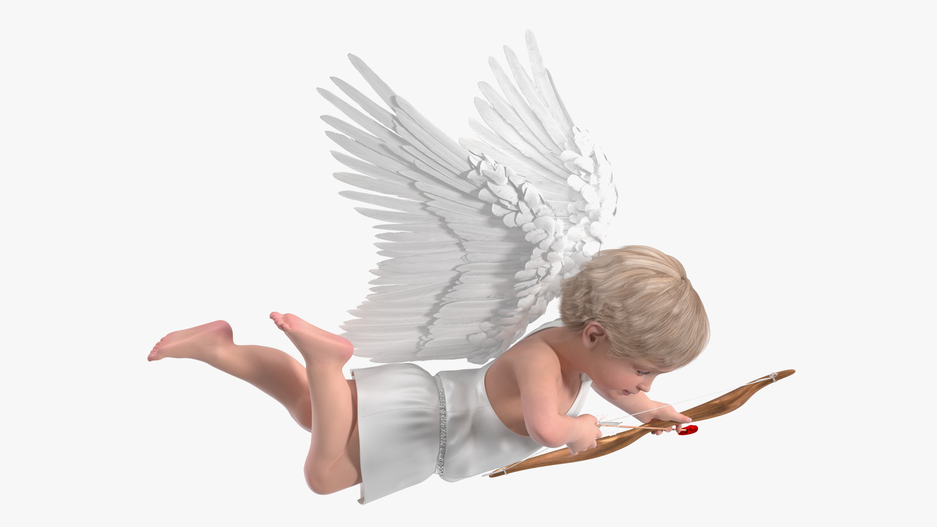 Baby Cupid Rigged 3D