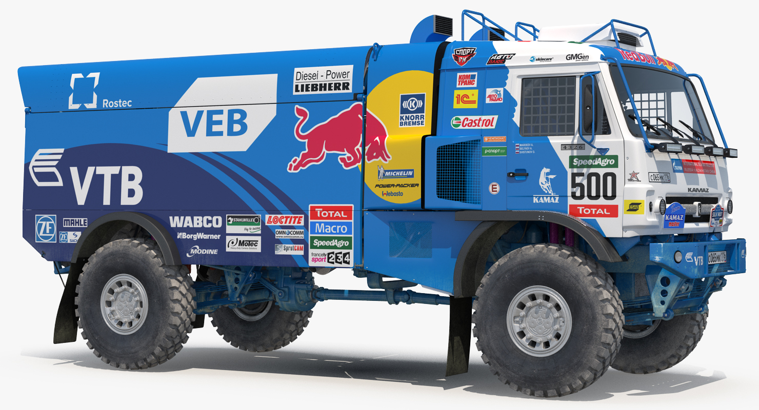 Dakar Racing Truck KAMAZ 4326 VK 3D