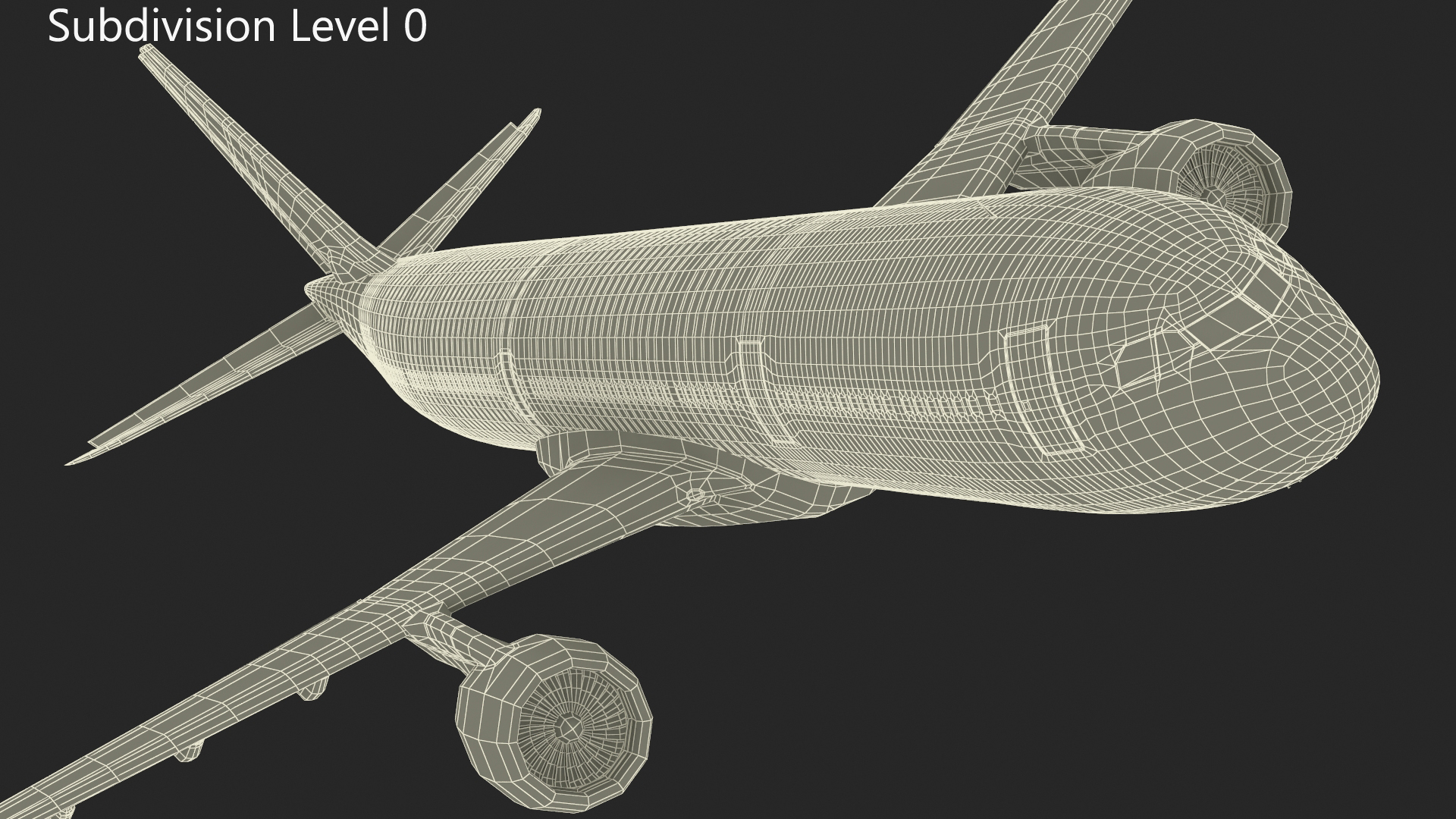 Cathay Pacific Airbus A330-300 Rigged 3D