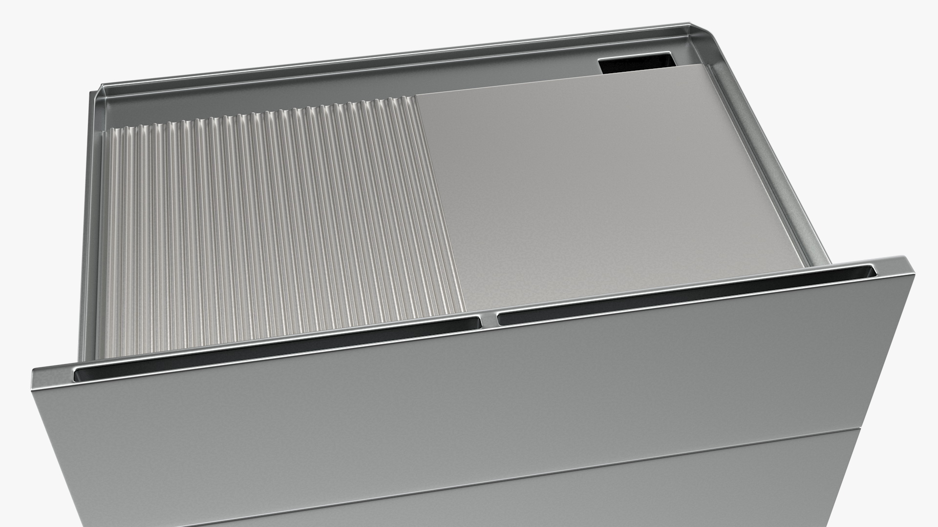 3D Inox Electric Griddle