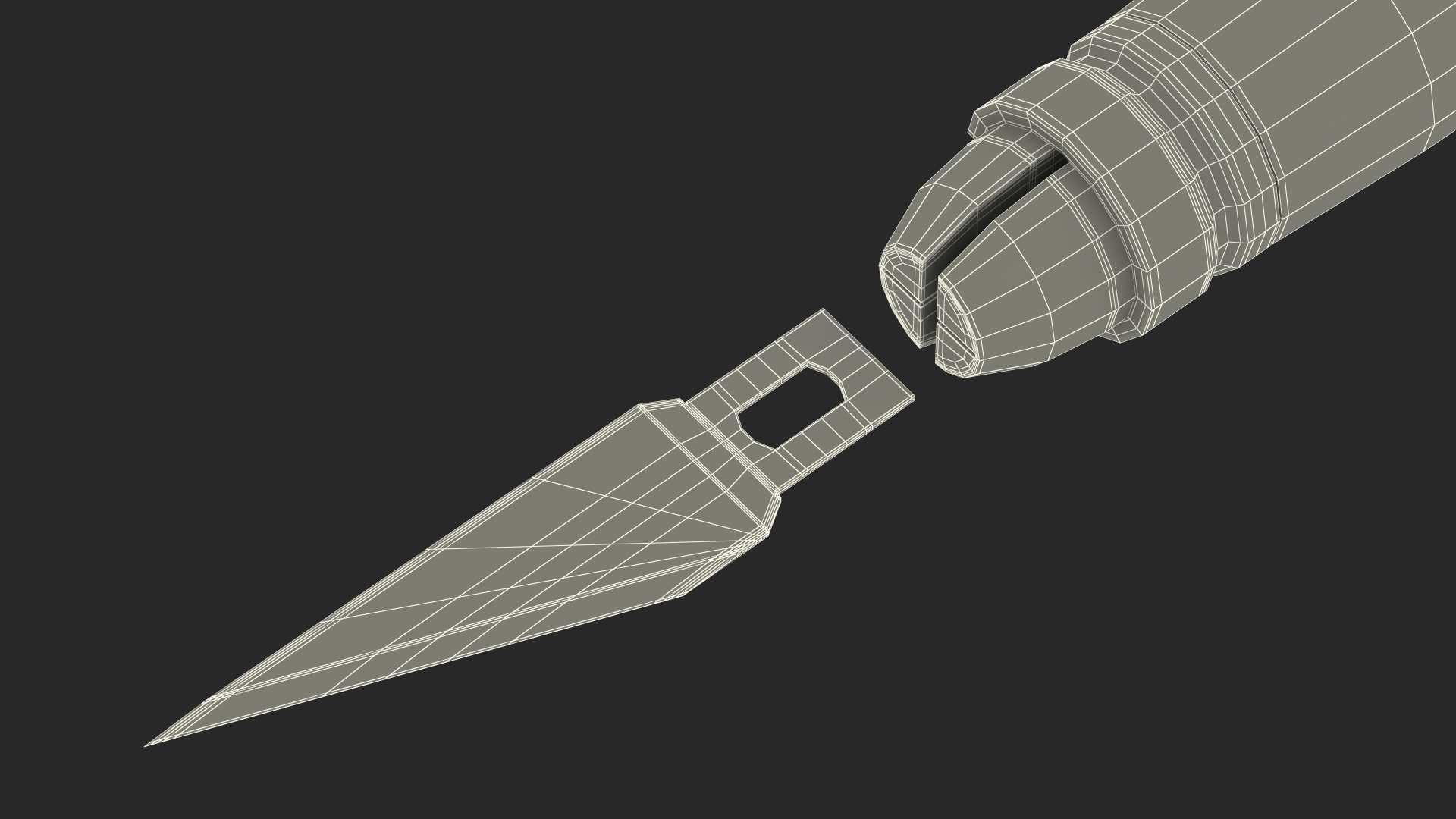 Fiskars Craft Knife 3D model