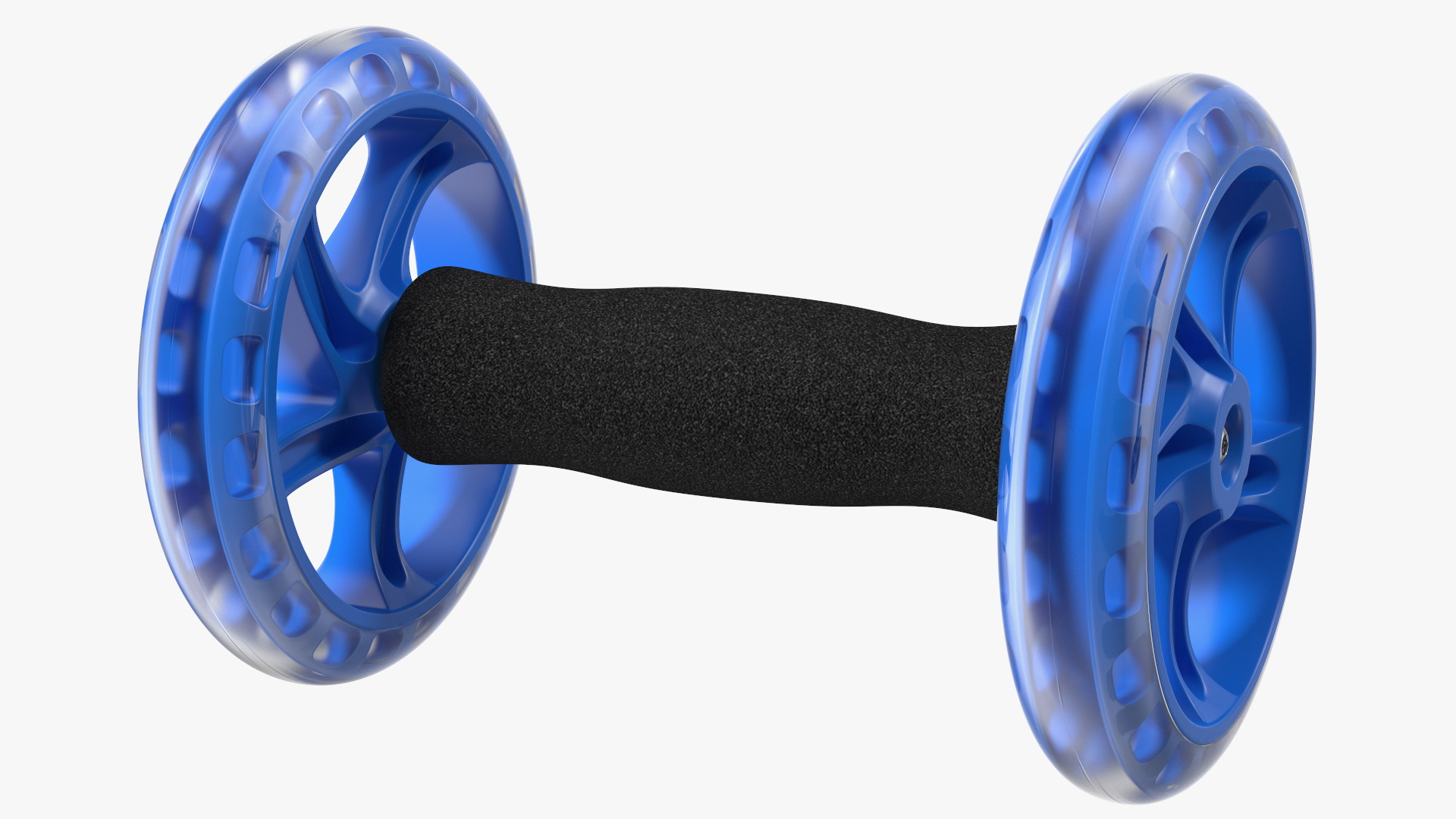 Pair of Ab Wheel Rollers 3D model