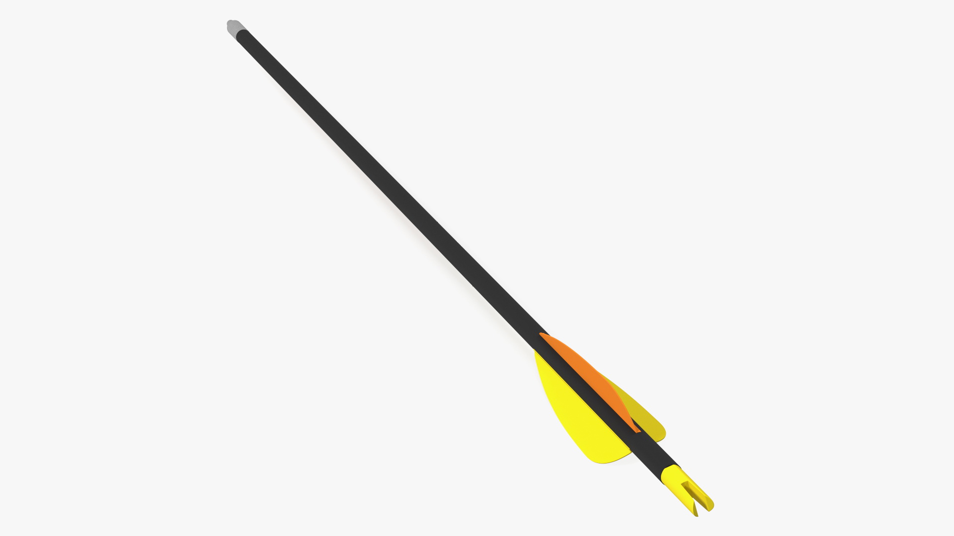 3D model Hunting Arrow Carbon