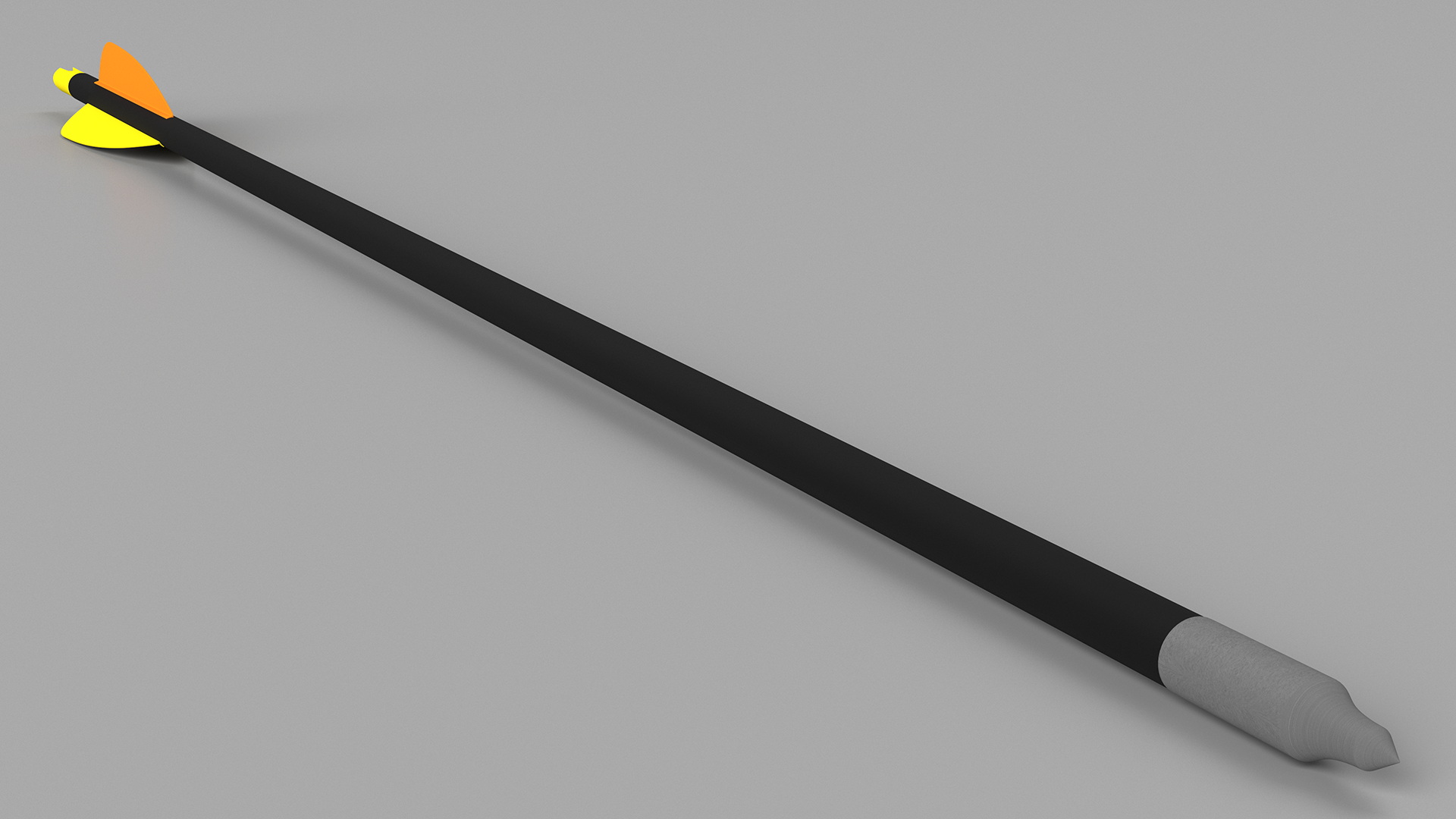 3D model Hunting Arrow Carbon