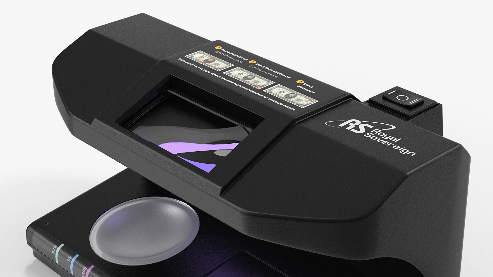 3D Royal Sovereign Ultraviolet Counterfeit Detector model