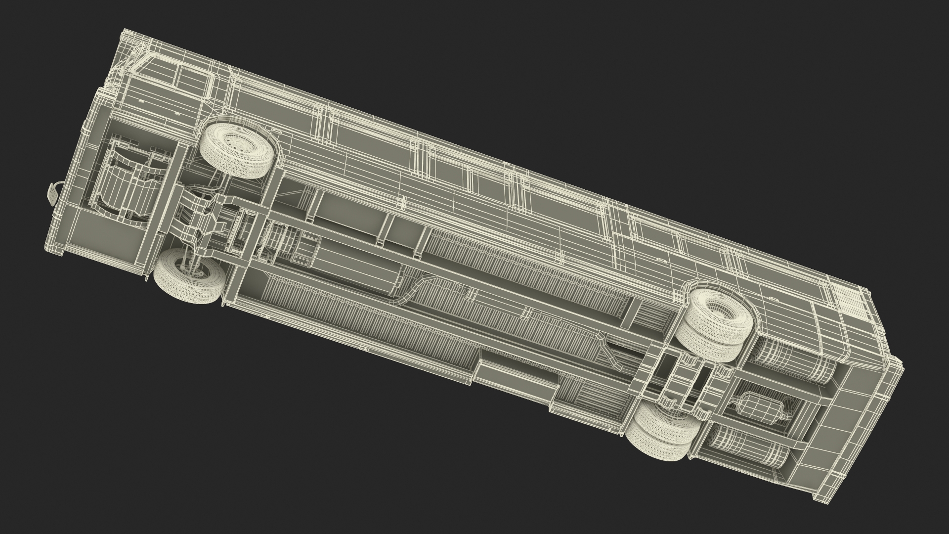 City Transit Bus MTA Q53 3D model