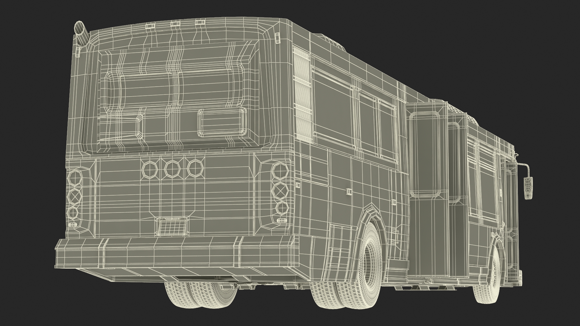 City Transit Bus MTA Q53 3D model