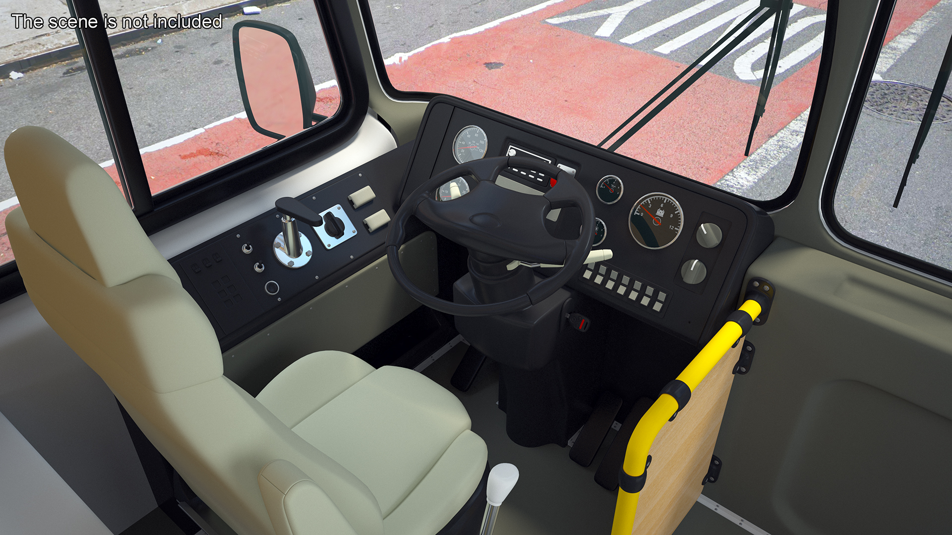 City Transit Bus MTA Q53 3D model