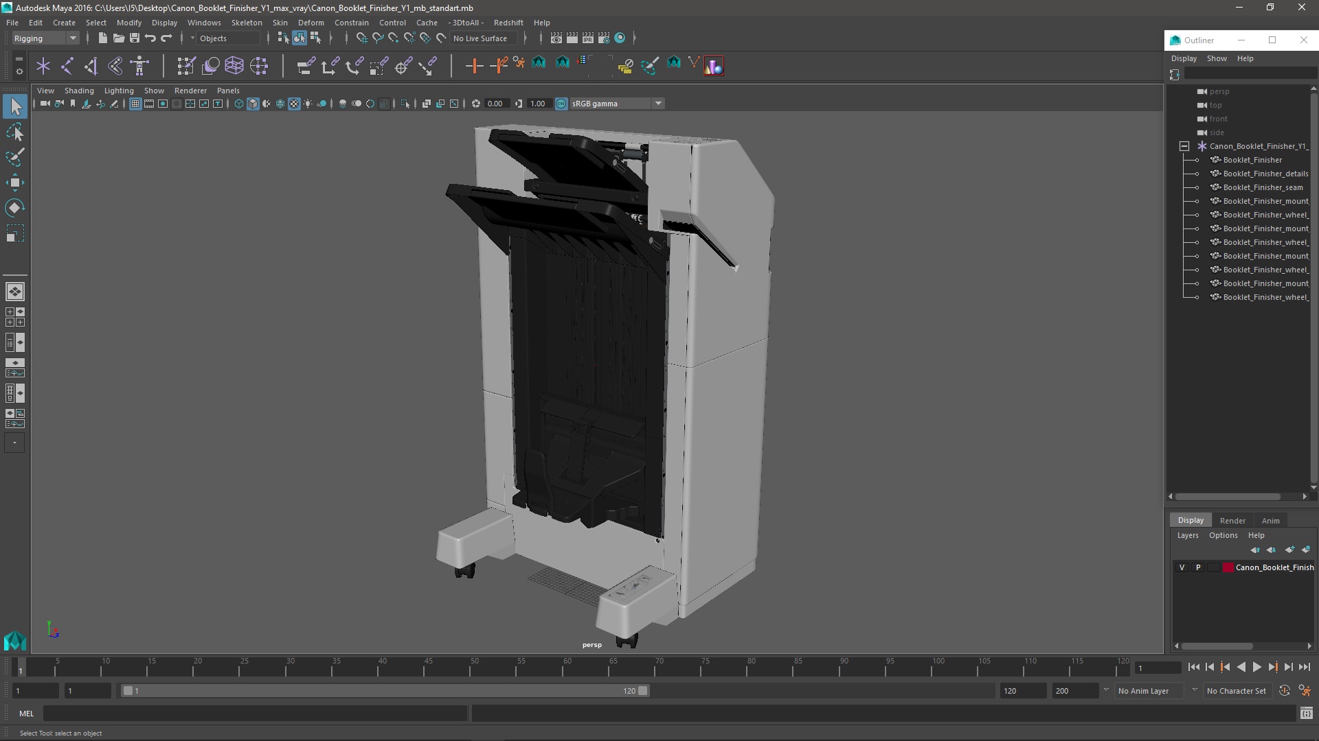 3D model Canon Booklet Finisher Y1