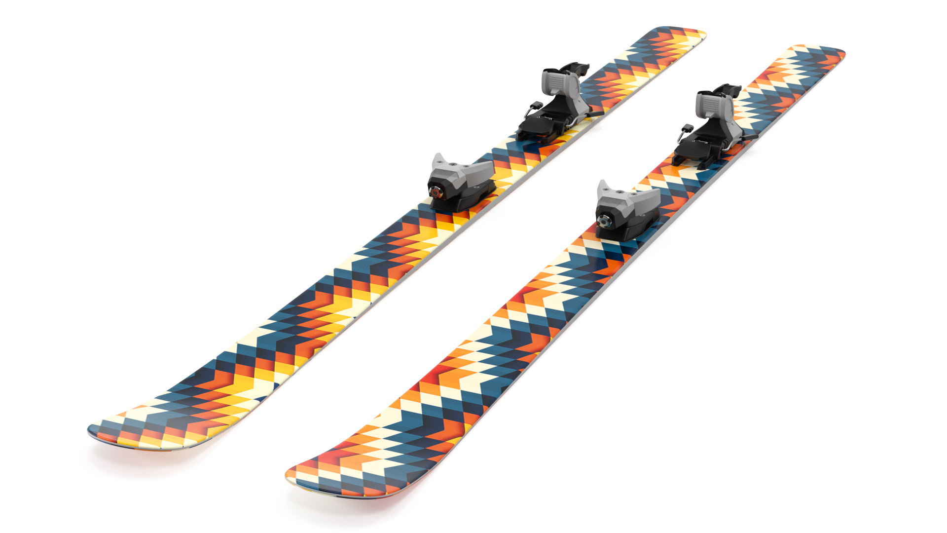 3D Snow Skis 6