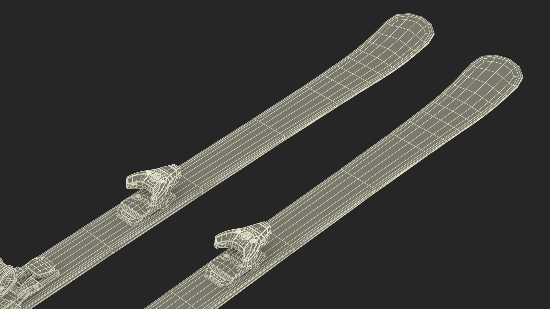 3D Snow Skis 6