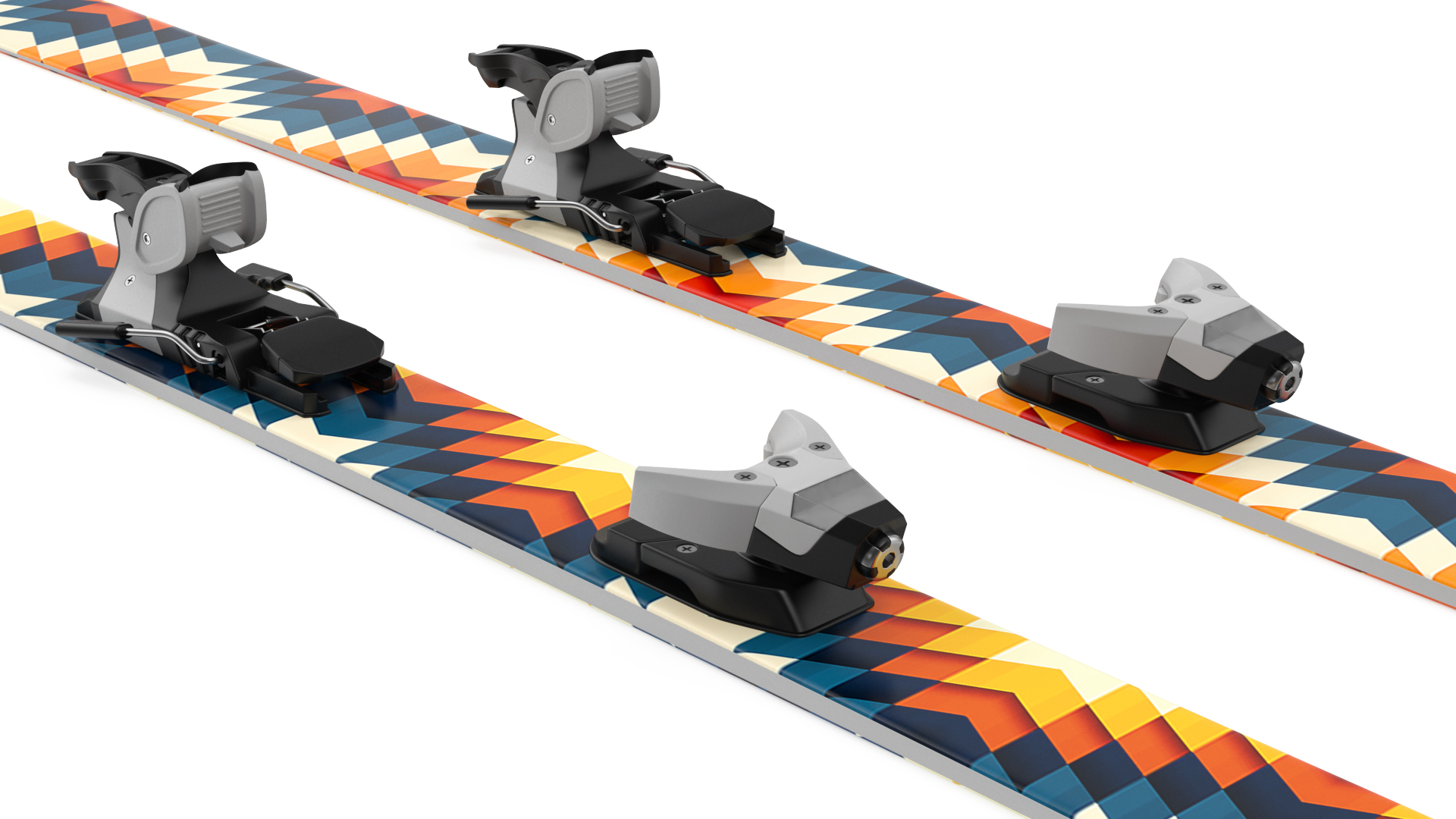 3D Snow Skis 6