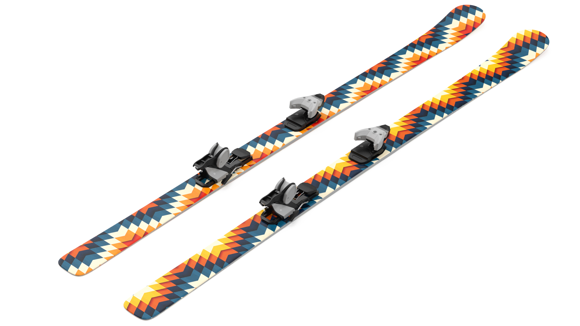 3D Snow Skis 6