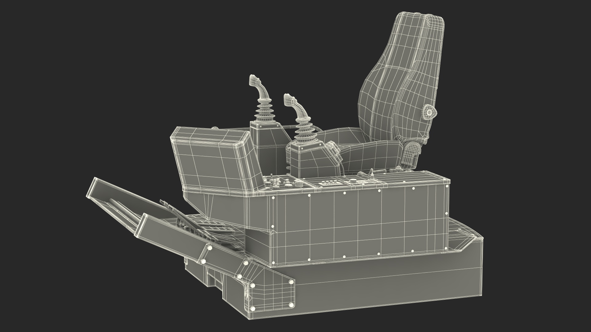 Chair Mining Simulator LX6 by Immersive Technologies 3D