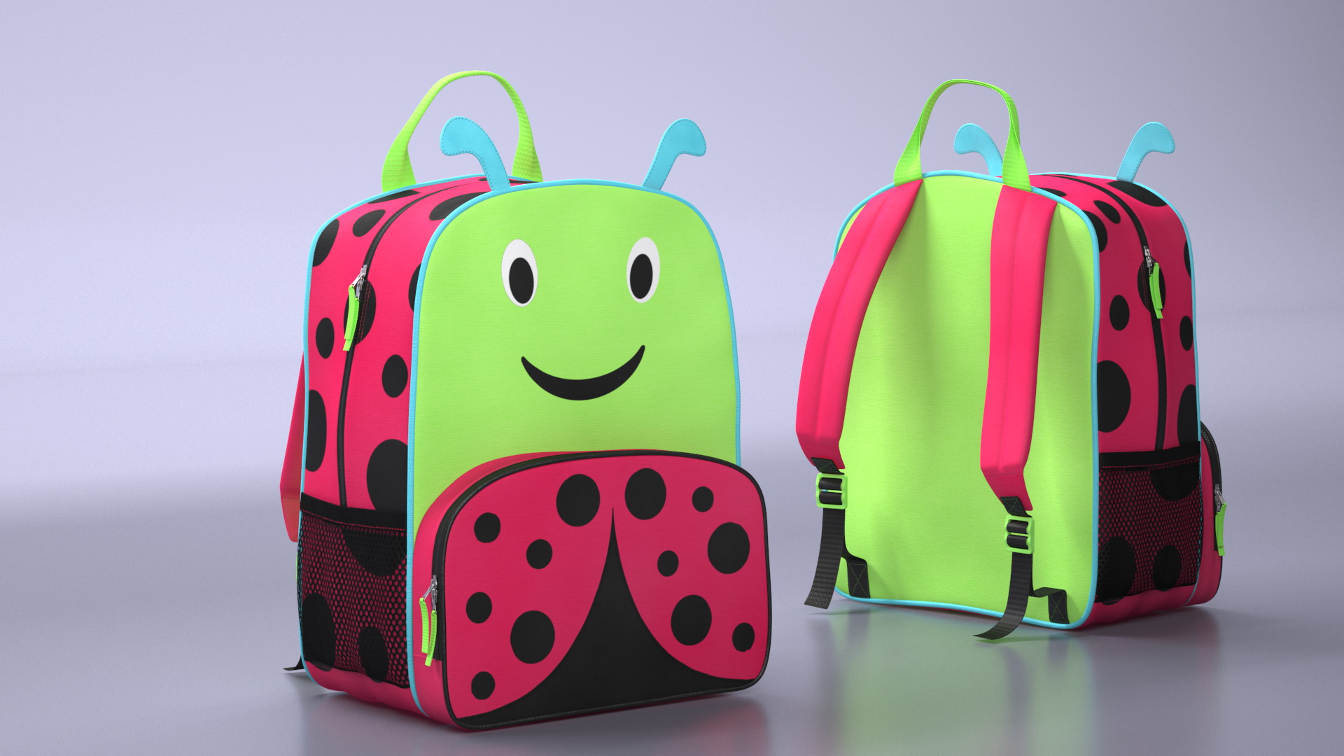 3D Childrens Ladybug Backpack