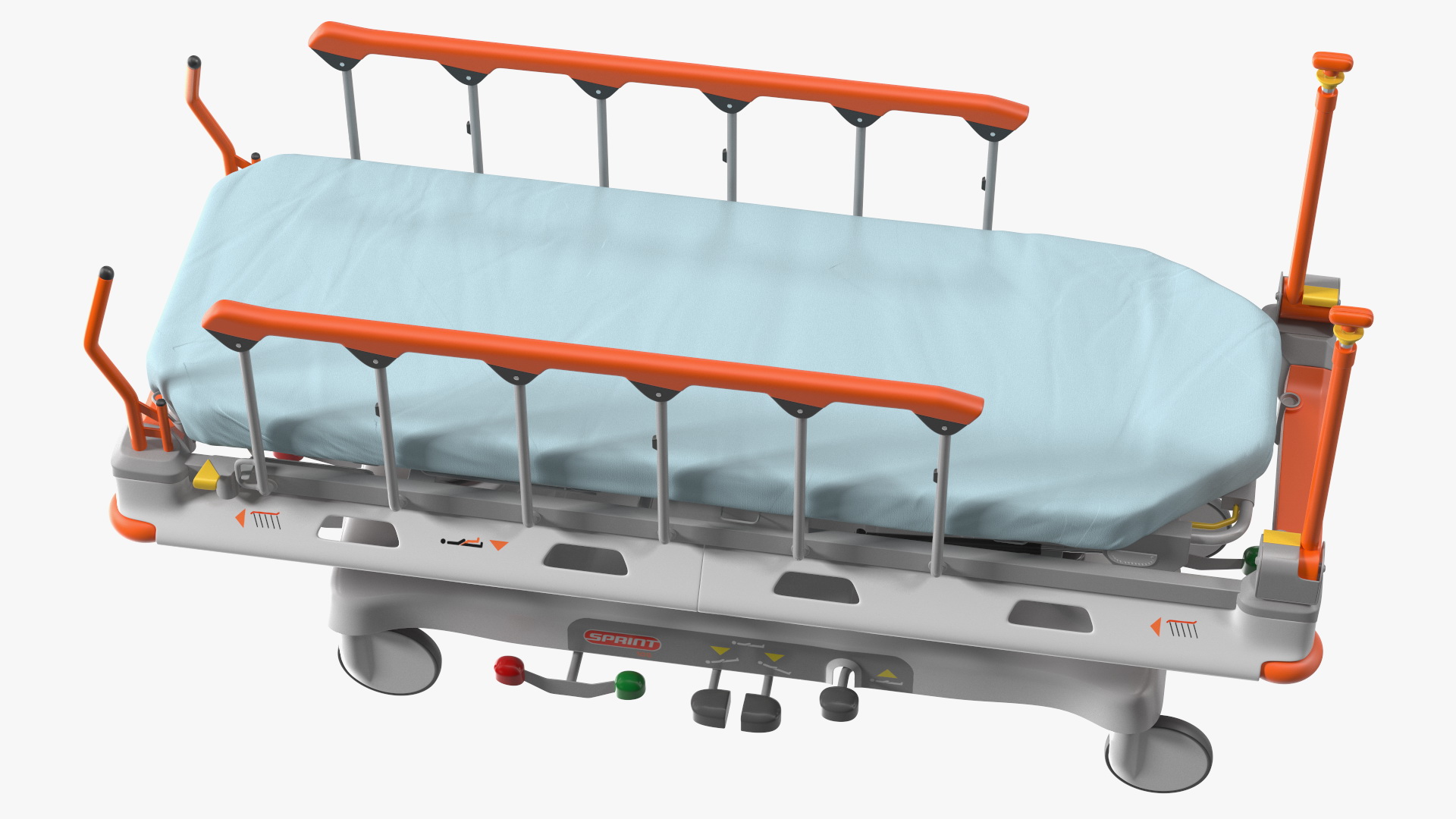 3D model Linet Sprint 100 Transport Bed