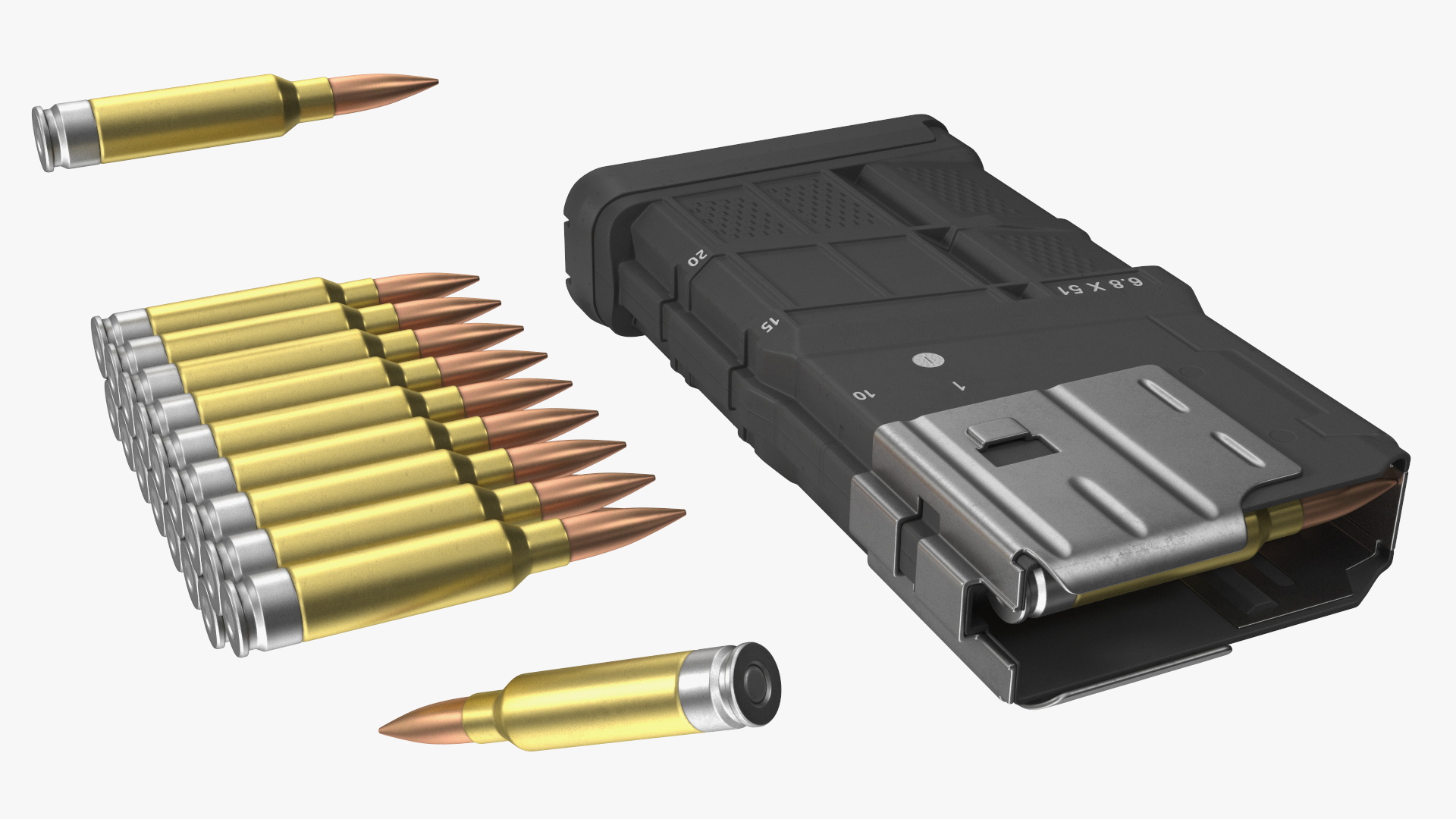 Multi Caliber Assault Rifle 3D