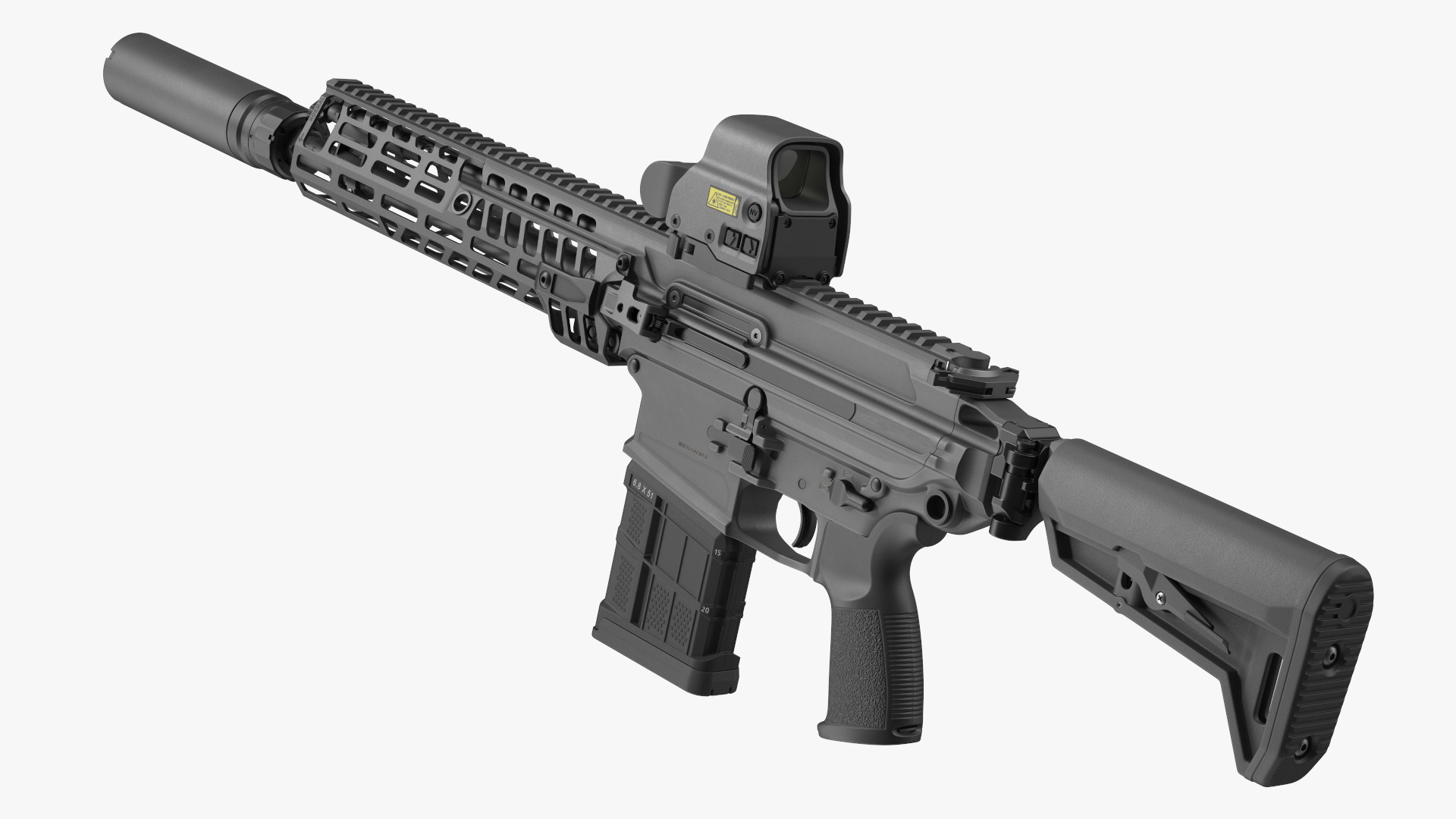 Multi Caliber Assault Rifle 3D