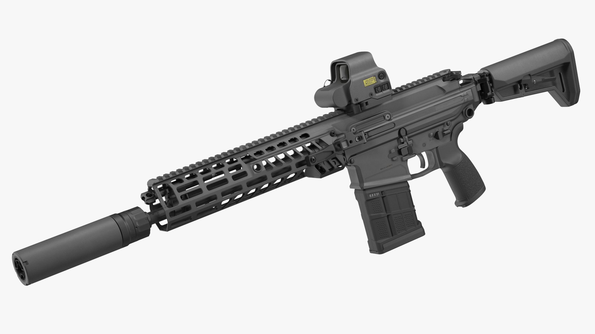 Multi Caliber Assault Rifle 3D