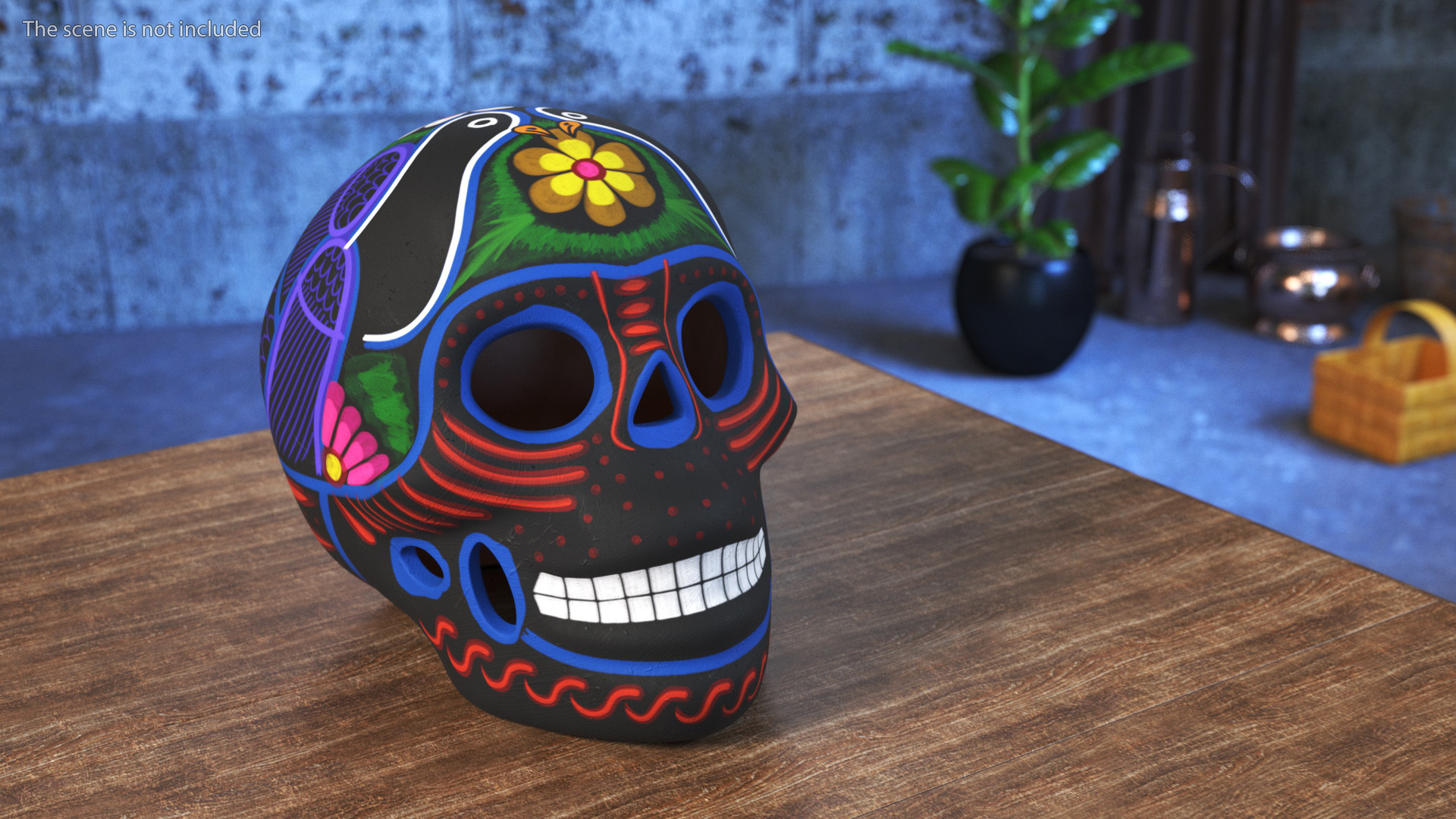 3D model Calavera