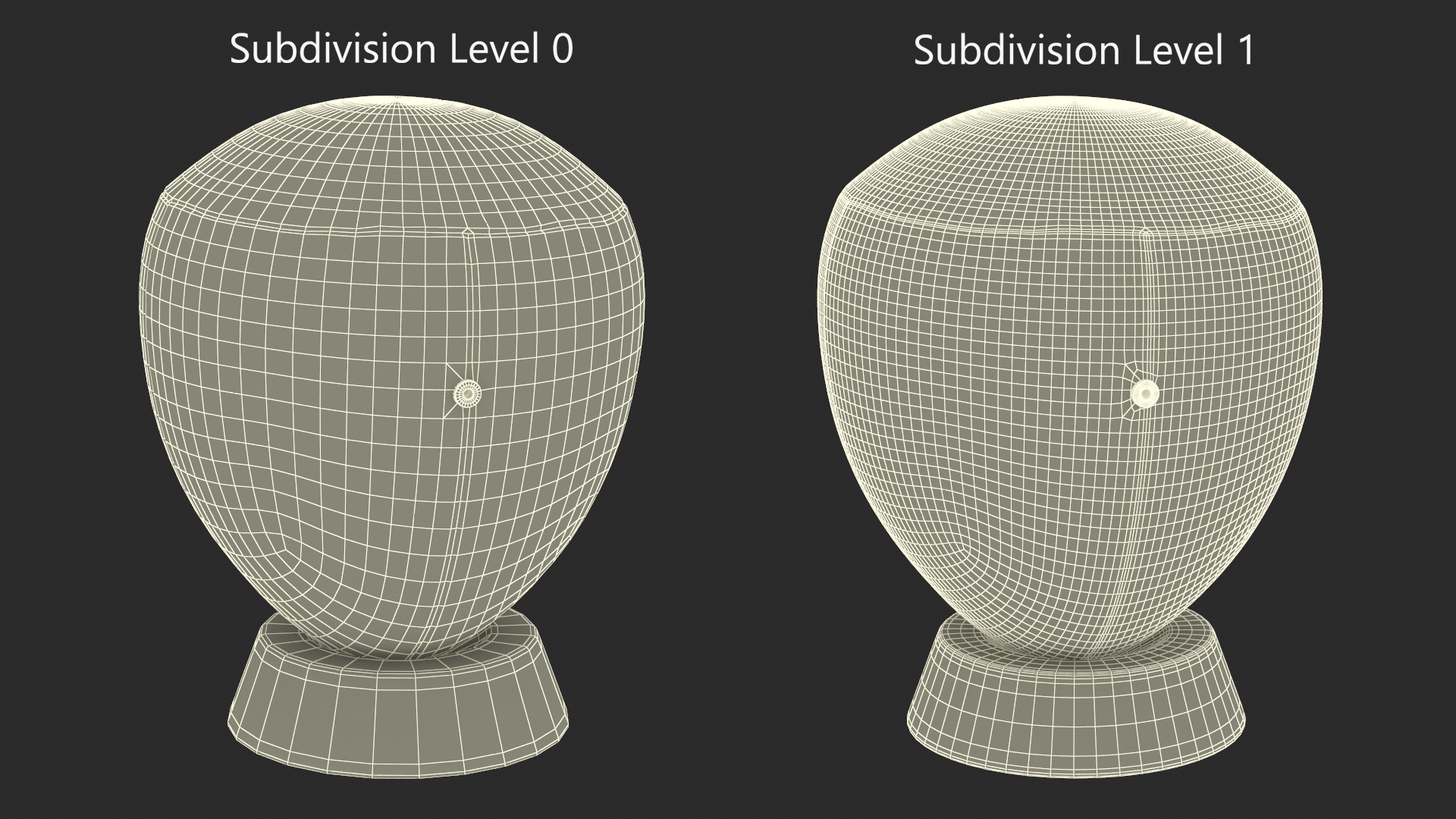 3D model Rugby Reflex Training Ball on Stand