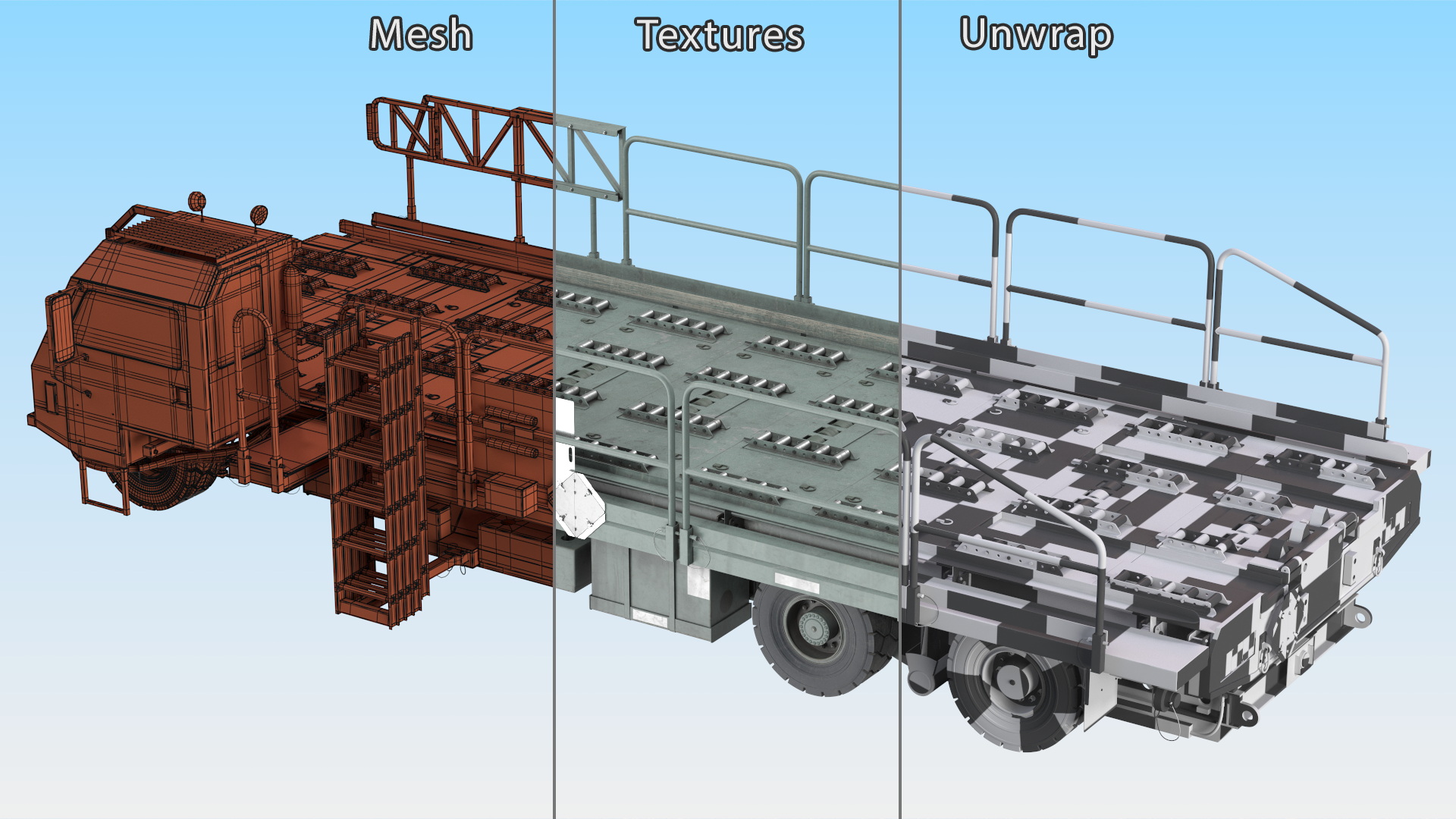 3D Aircraft 25K Loader Old model