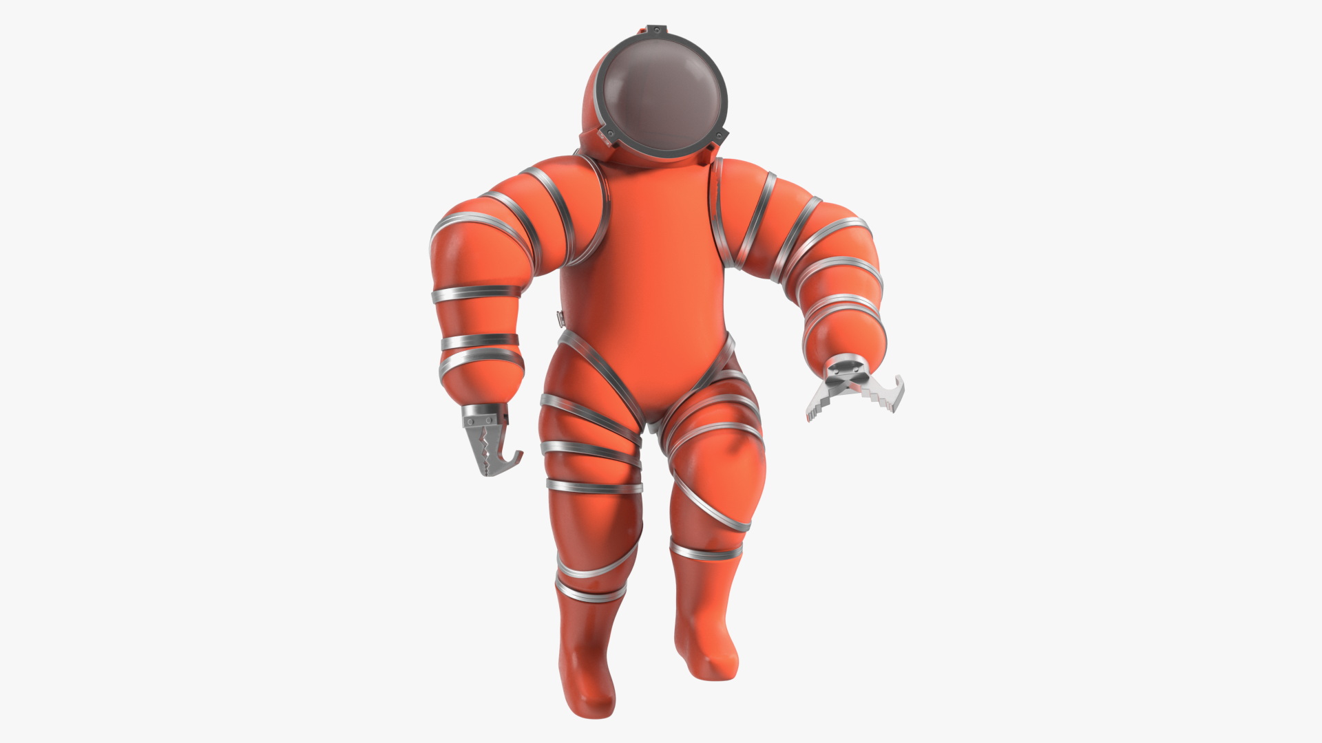 3D Deep Sea Diving Suit Rigged for Maya