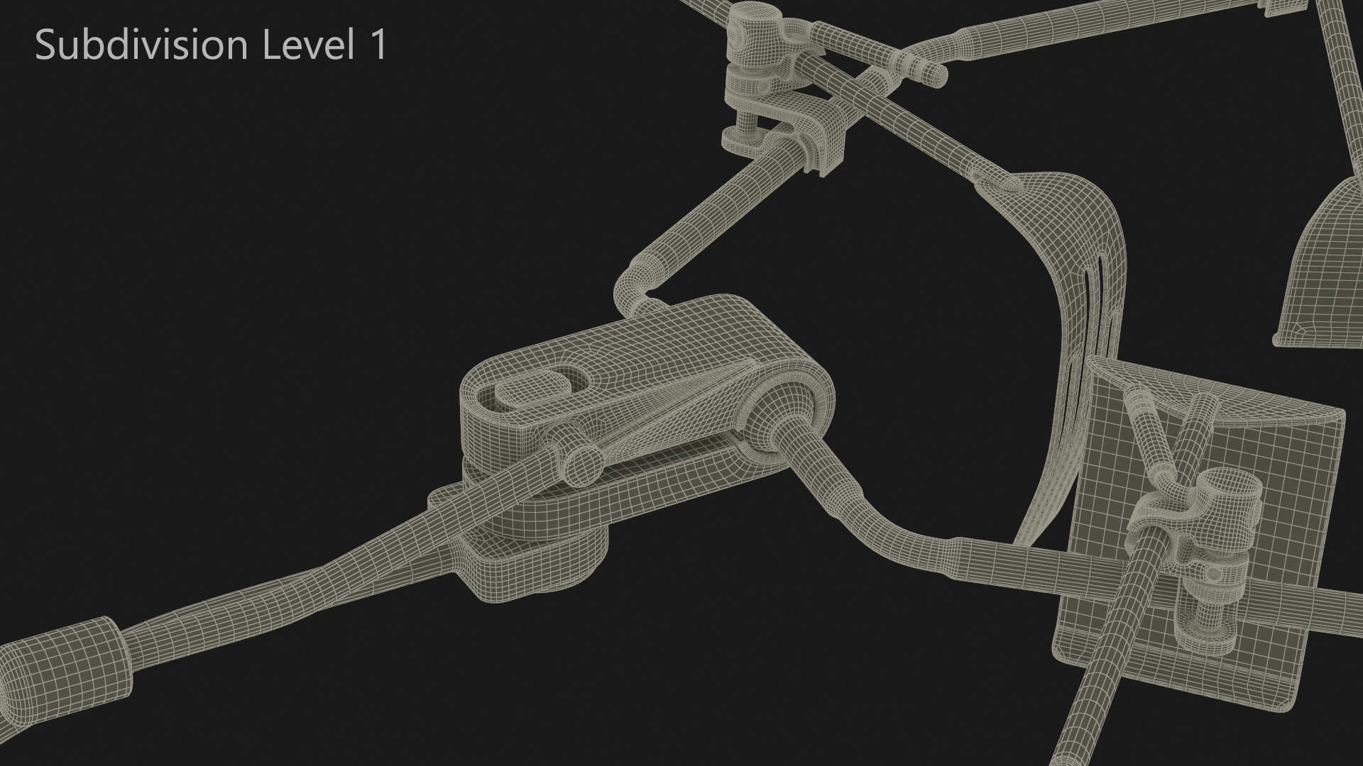 Medical Retractor System 3D model