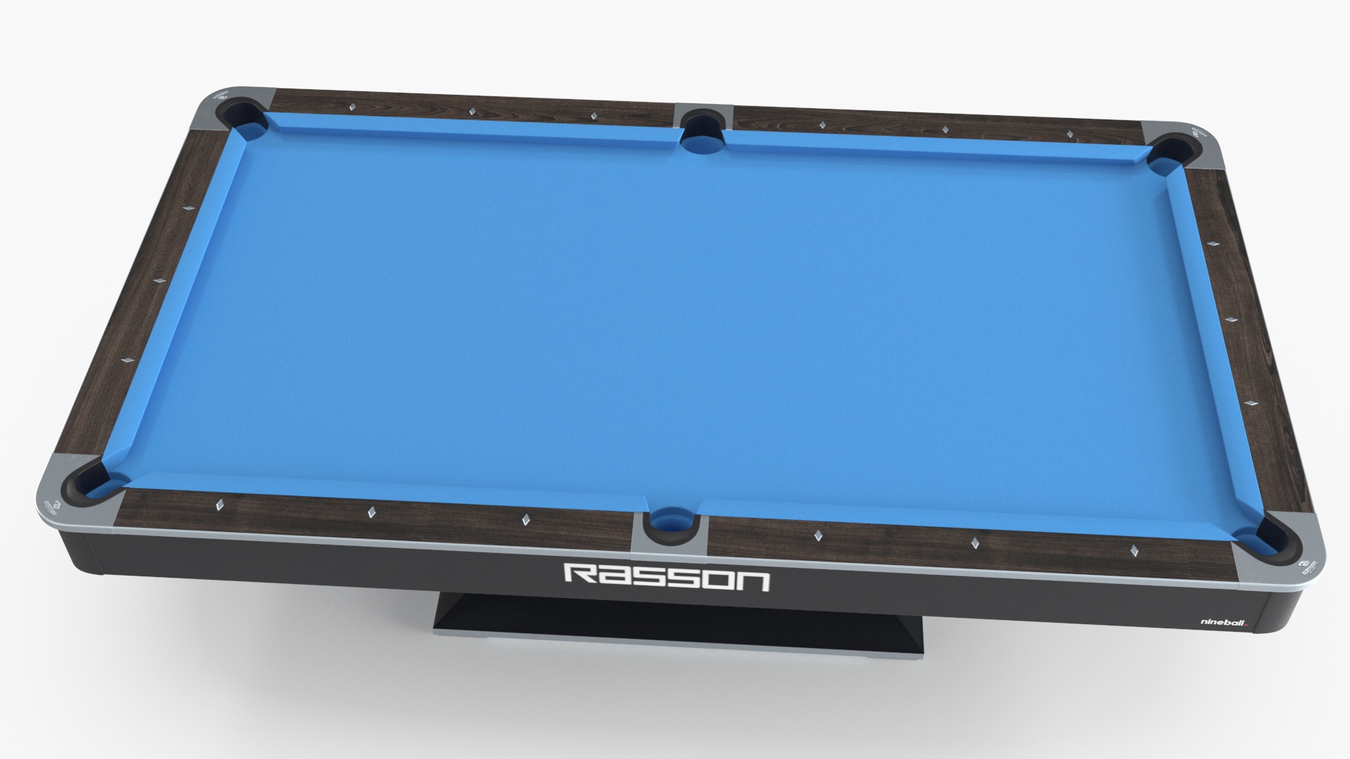 Billiards Table Rasson Blue 3D