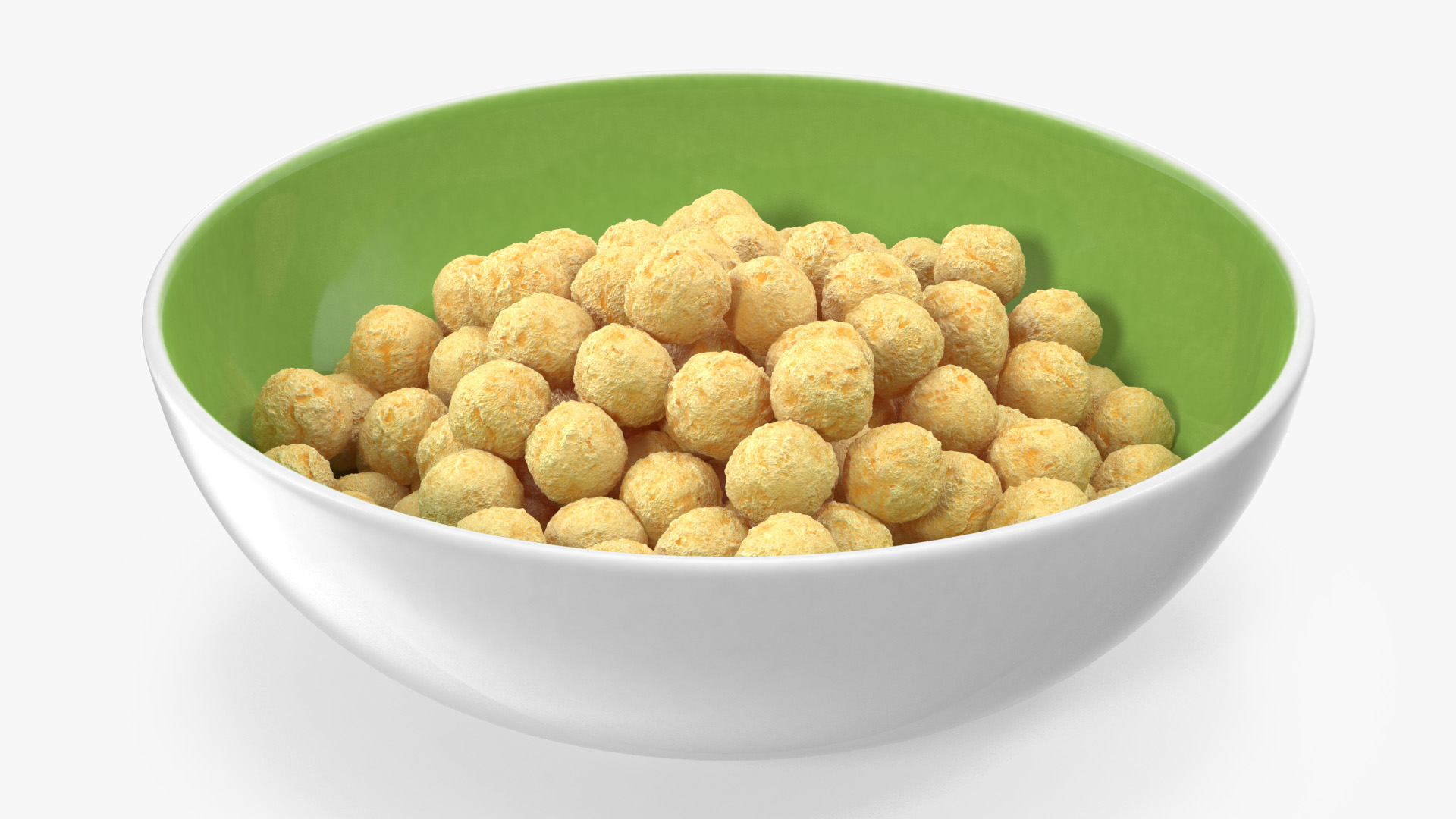 3D model Bowl of Cereal Balls