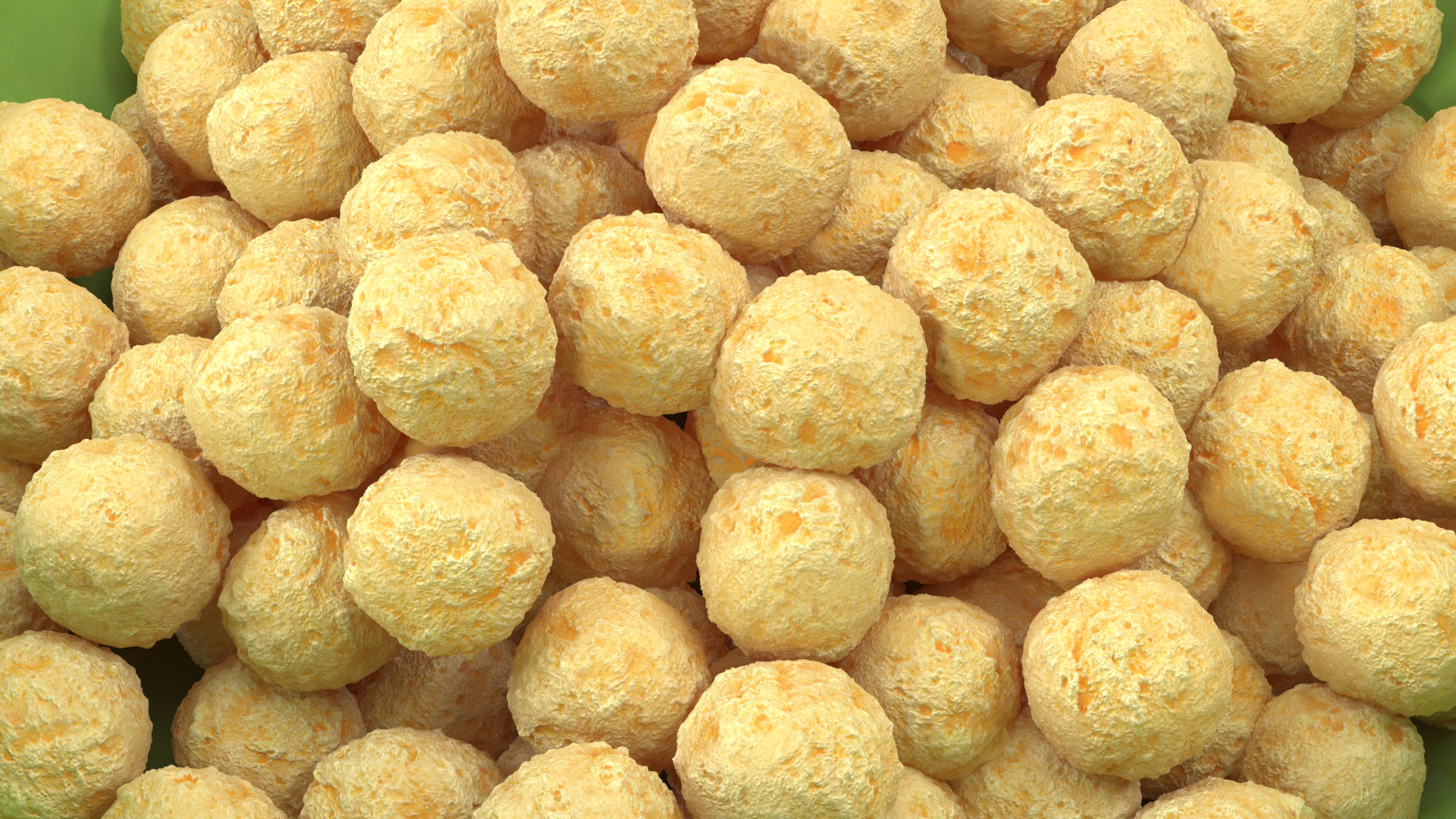 3D model Bowl of Cereal Balls