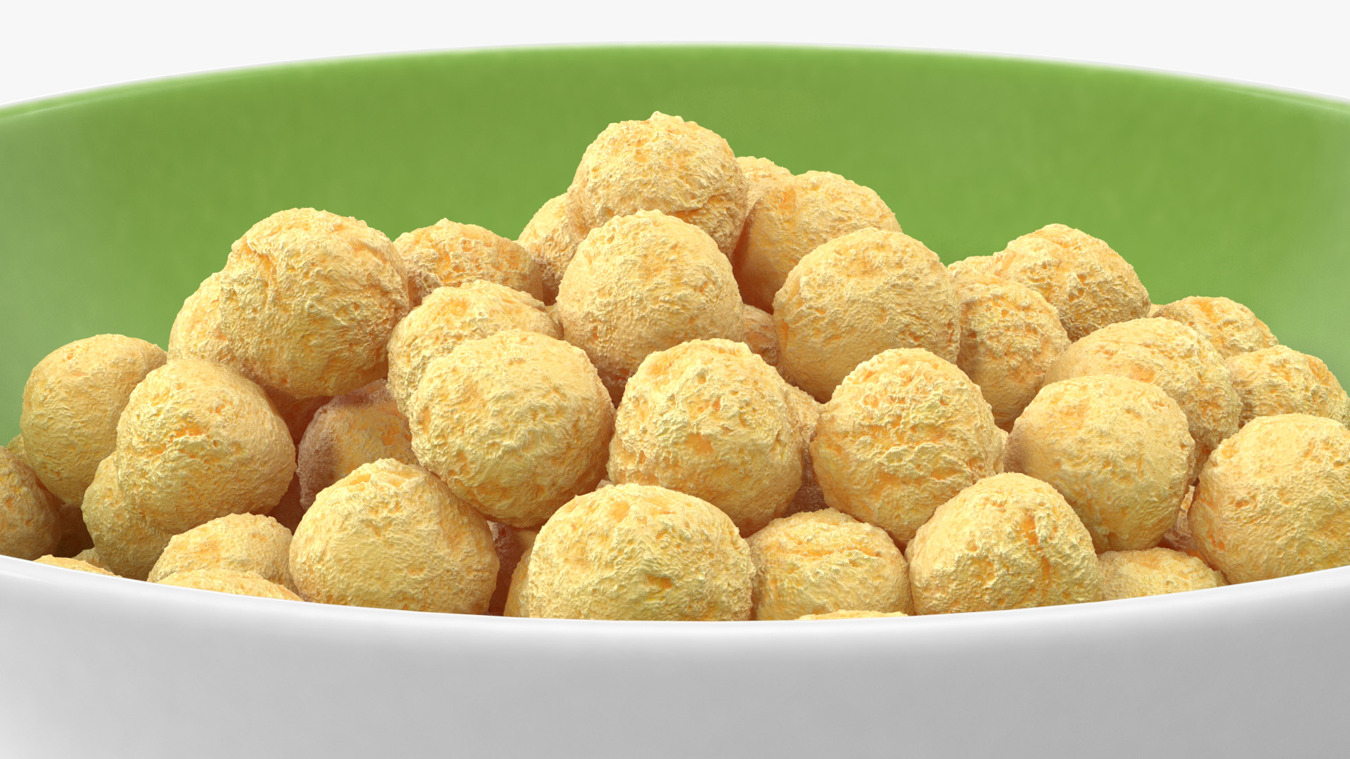 3D model Bowl of Cereal Balls