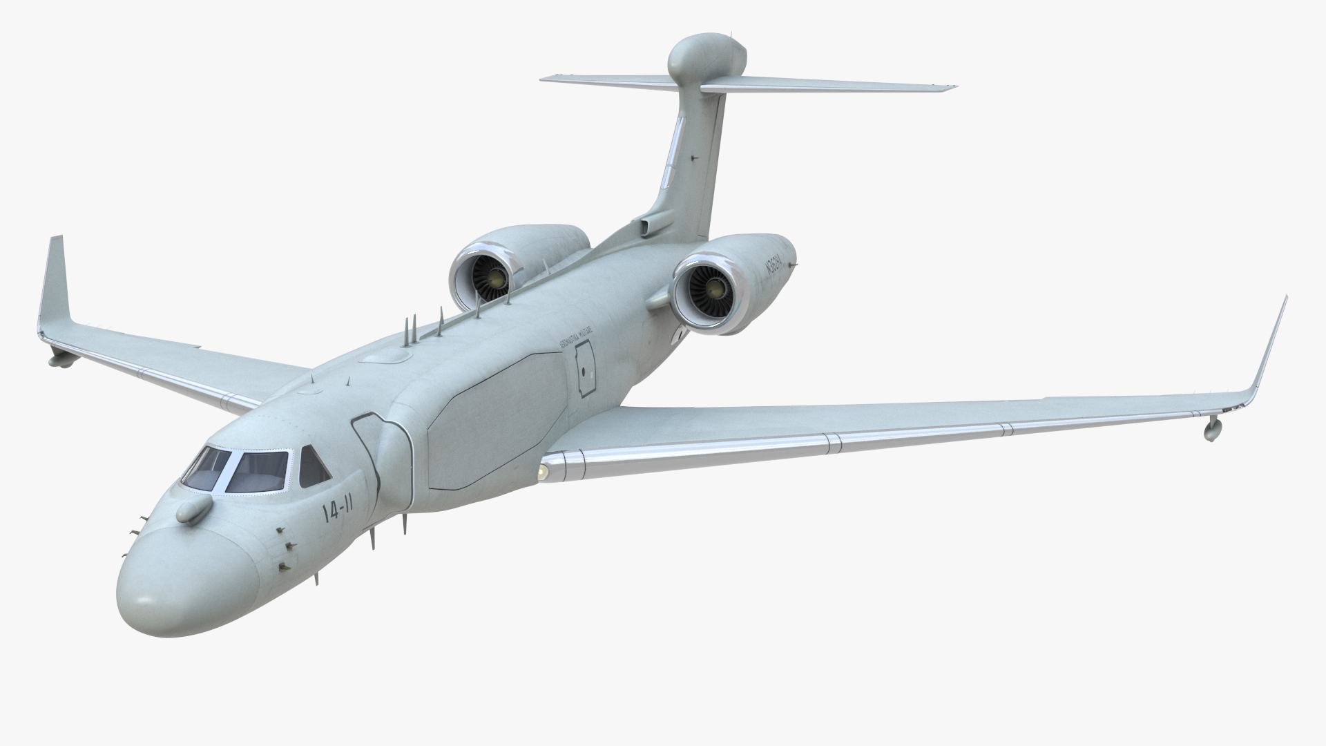 Special Mission Aircraft in Flight 3D model