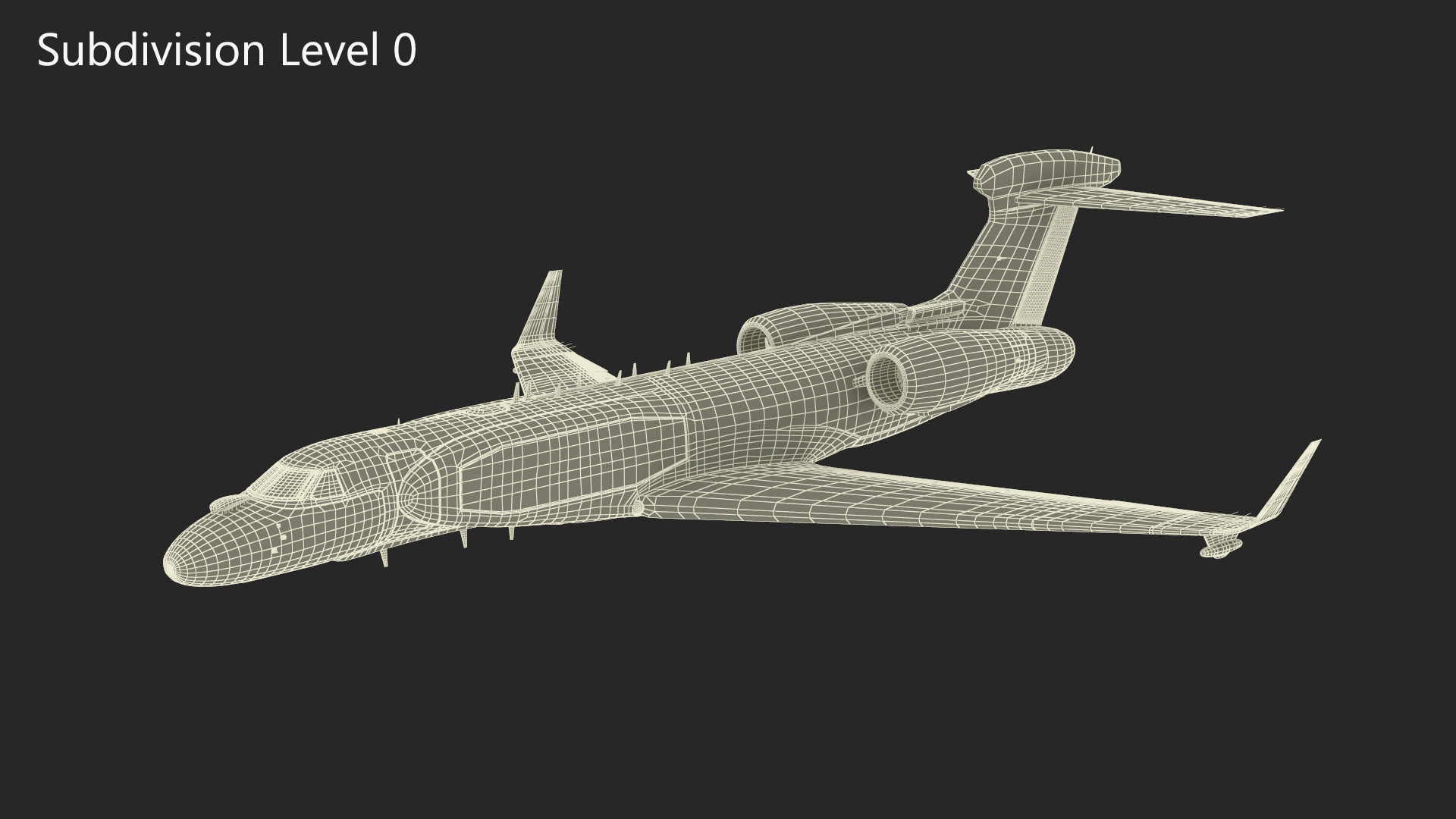 Special Mission Aircraft in Flight 3D model