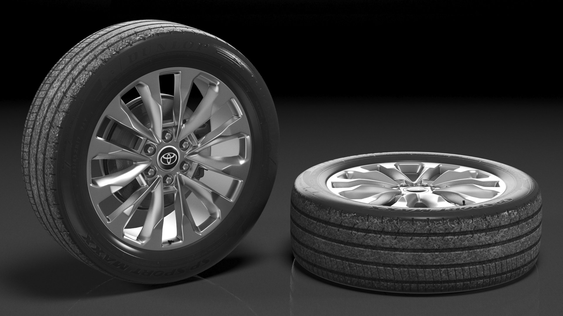 3D model Toyota Land Cruiser Wheel