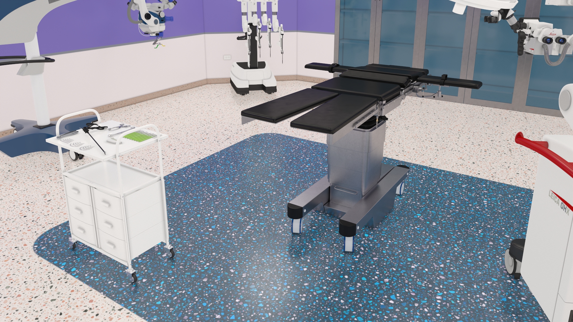 3D Surgical Operating Room model