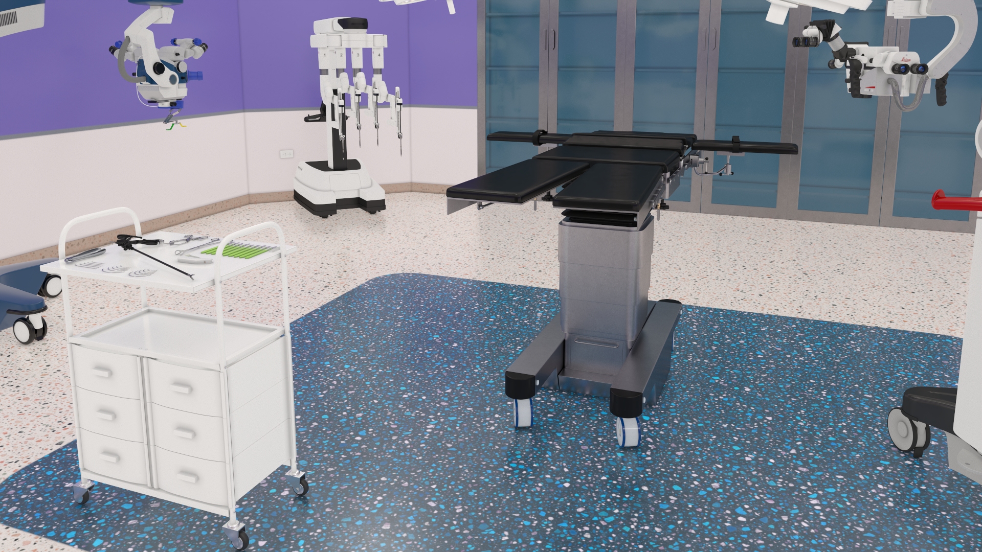 3D Surgical Operating Room model