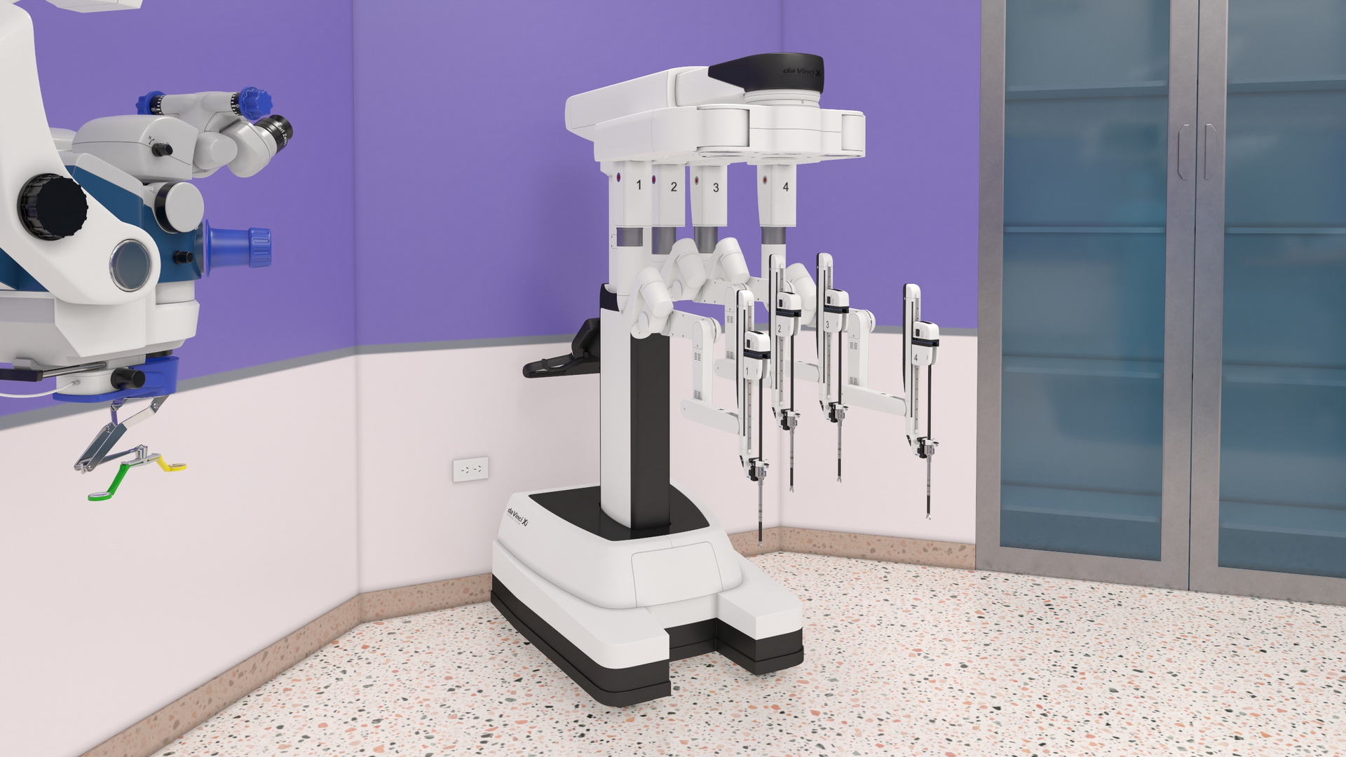 3D Surgical Operating Room model